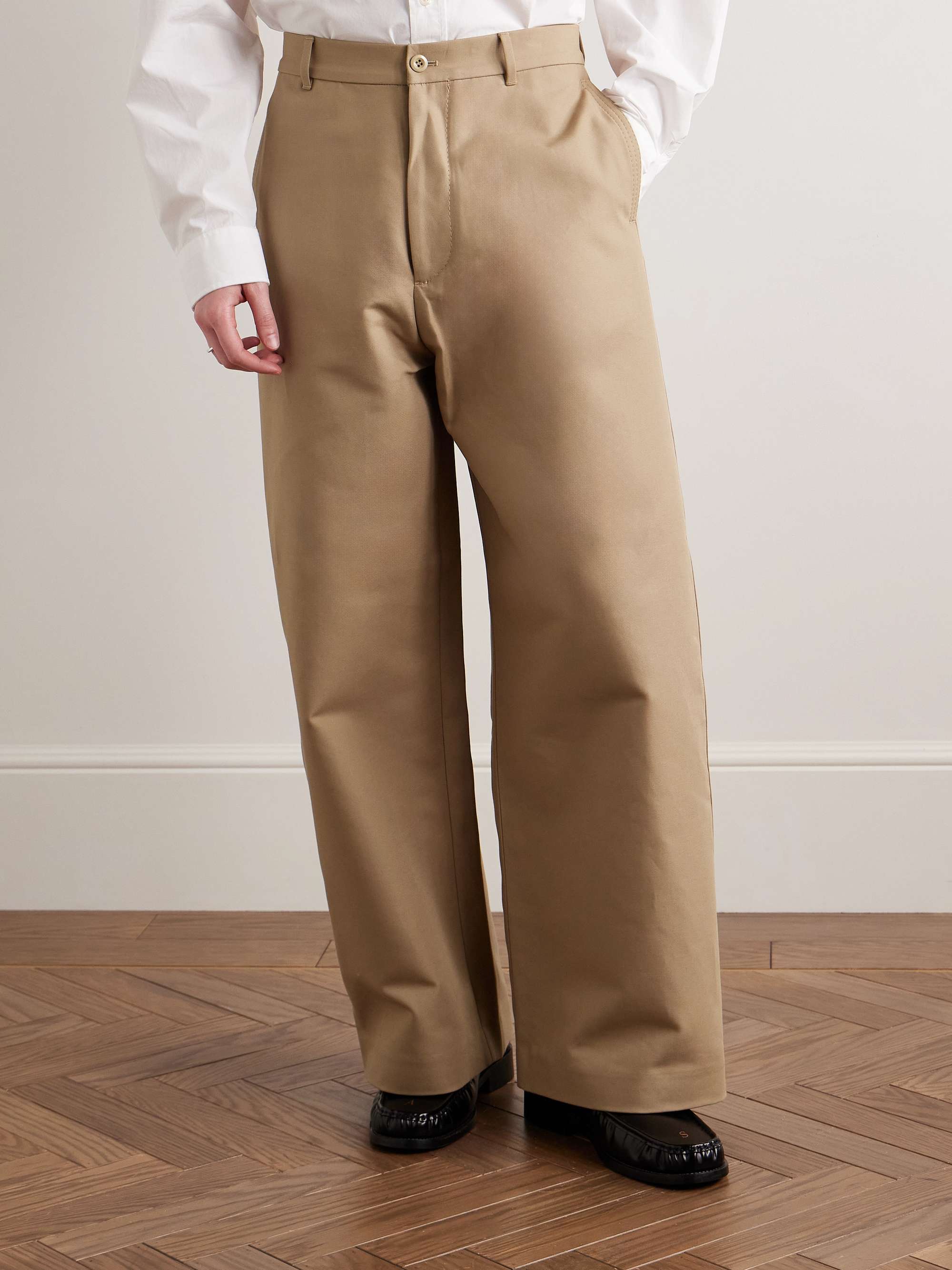 Plass Wide-Leg Cotton Trousers view