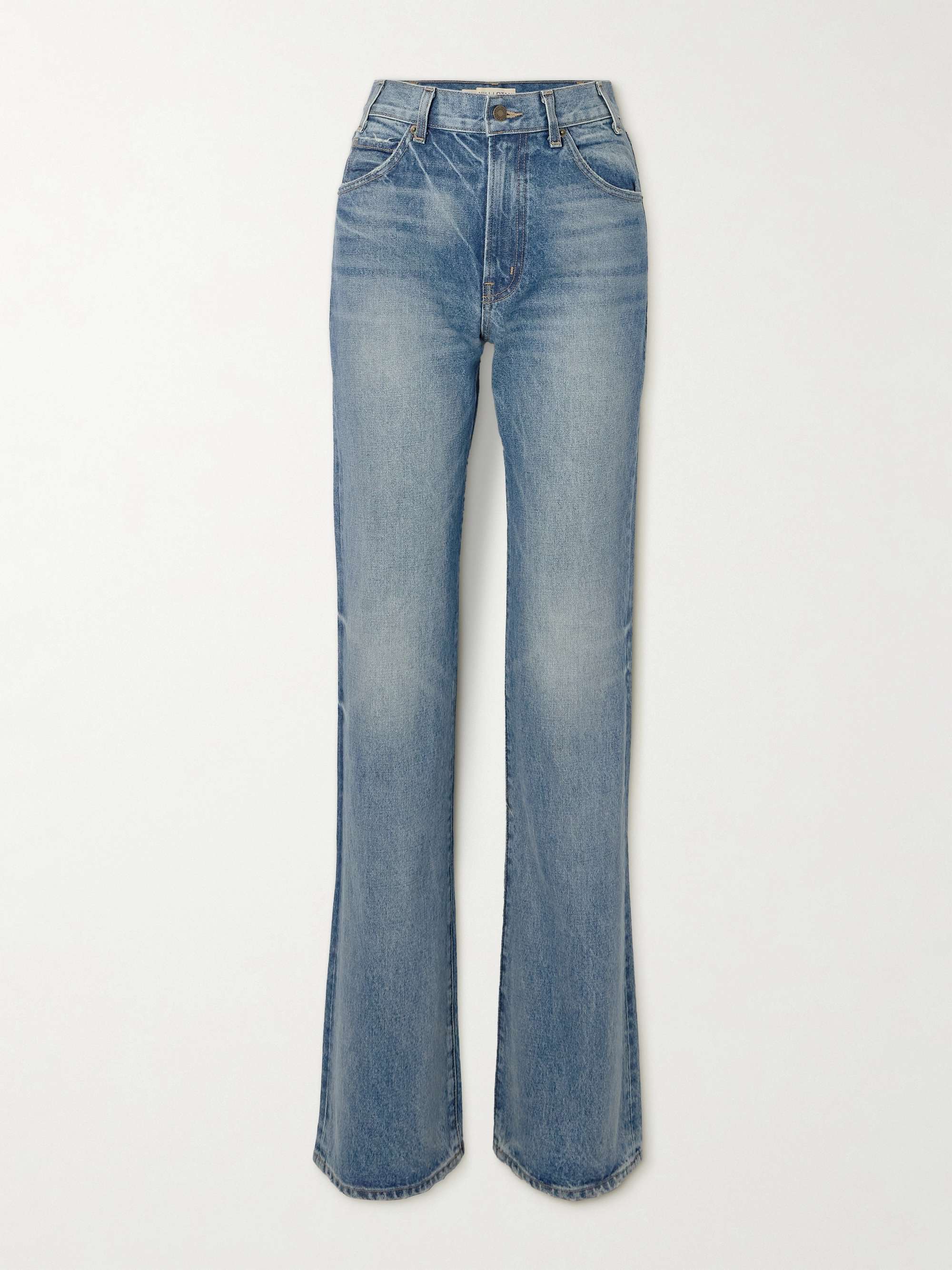 Joan high-rise straight-leg jeans view
