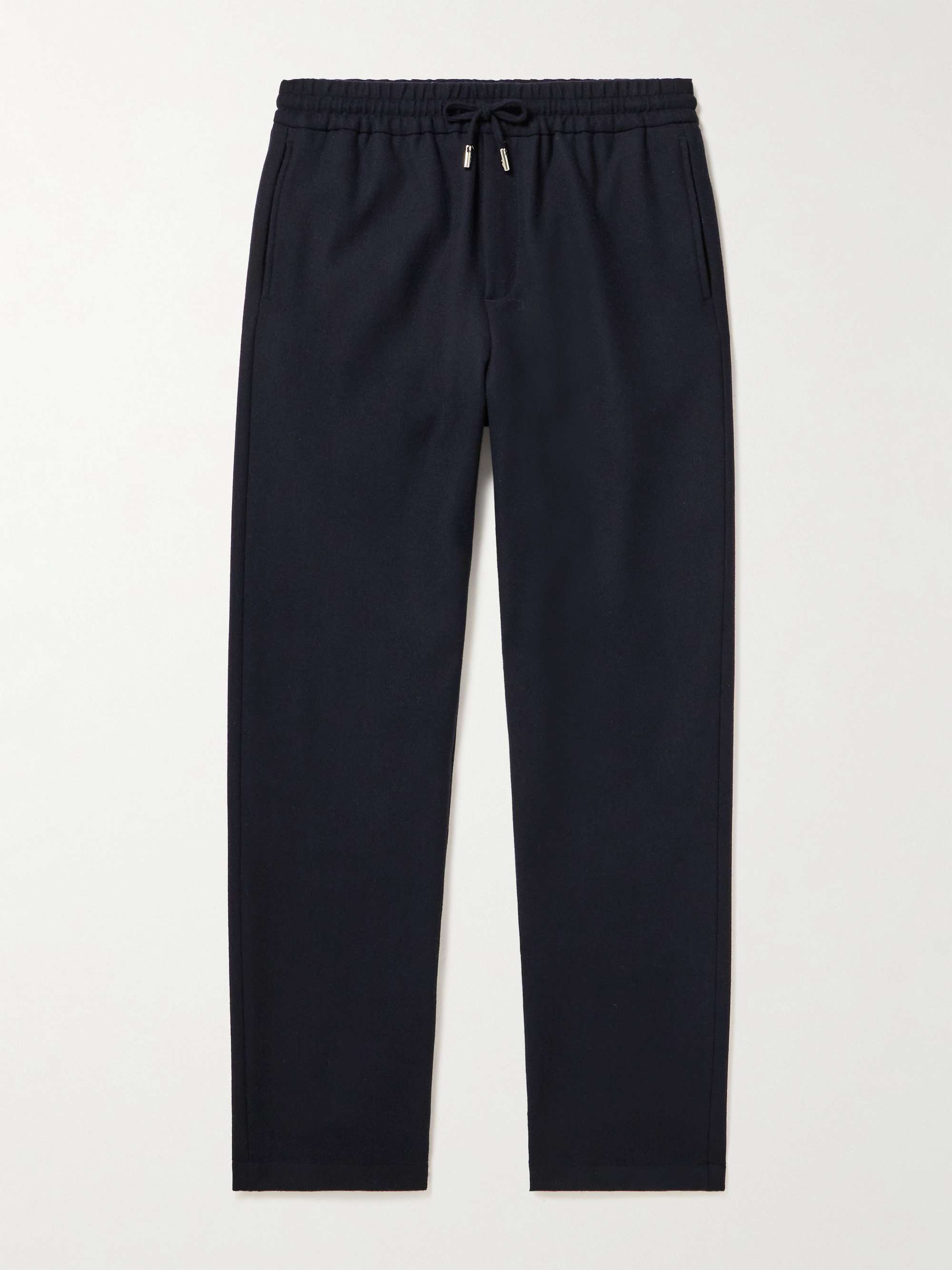 Tapered Virgin Wool-Blend Sweatpants view