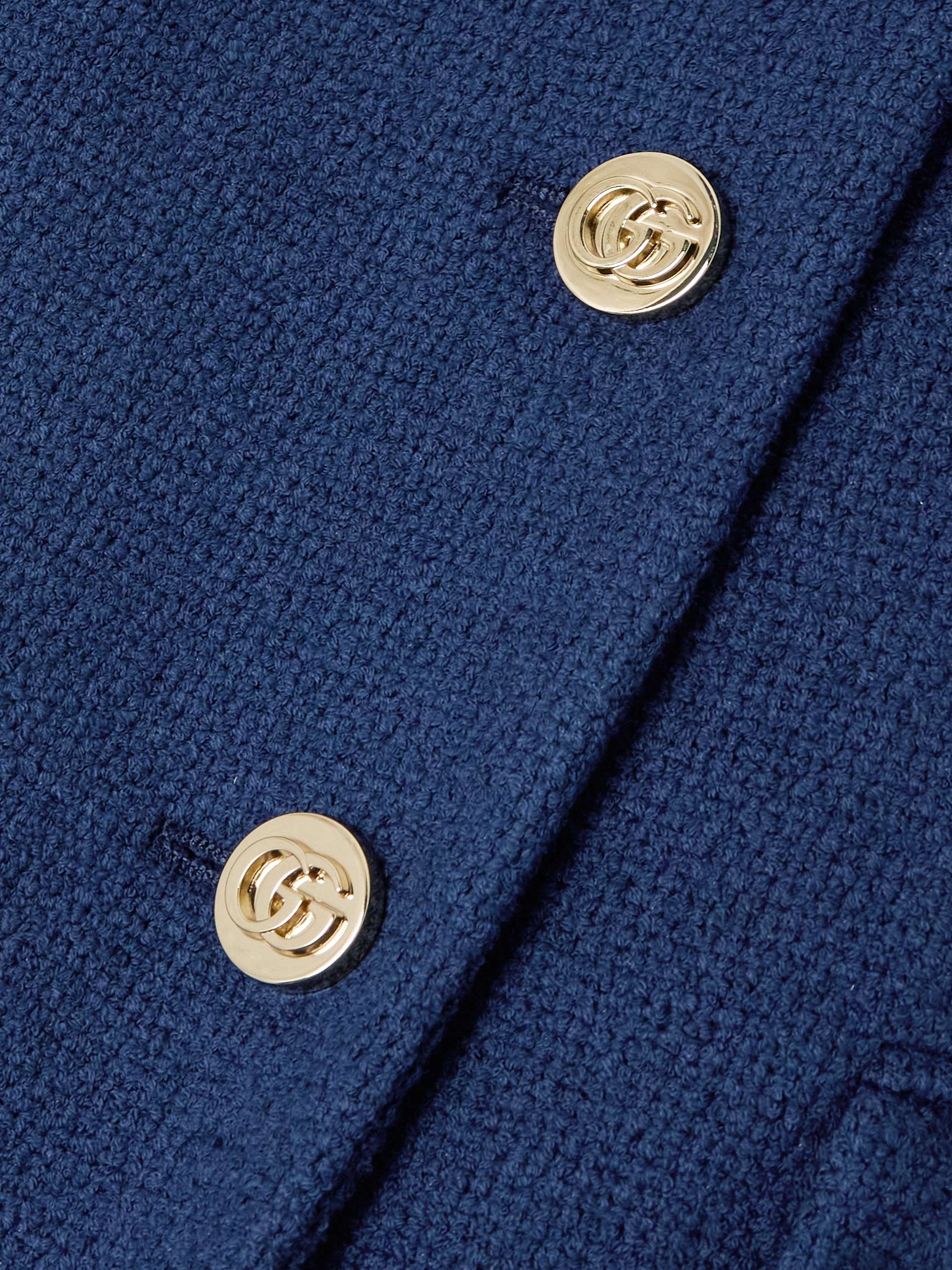 Cotton-blend tweed jacket view