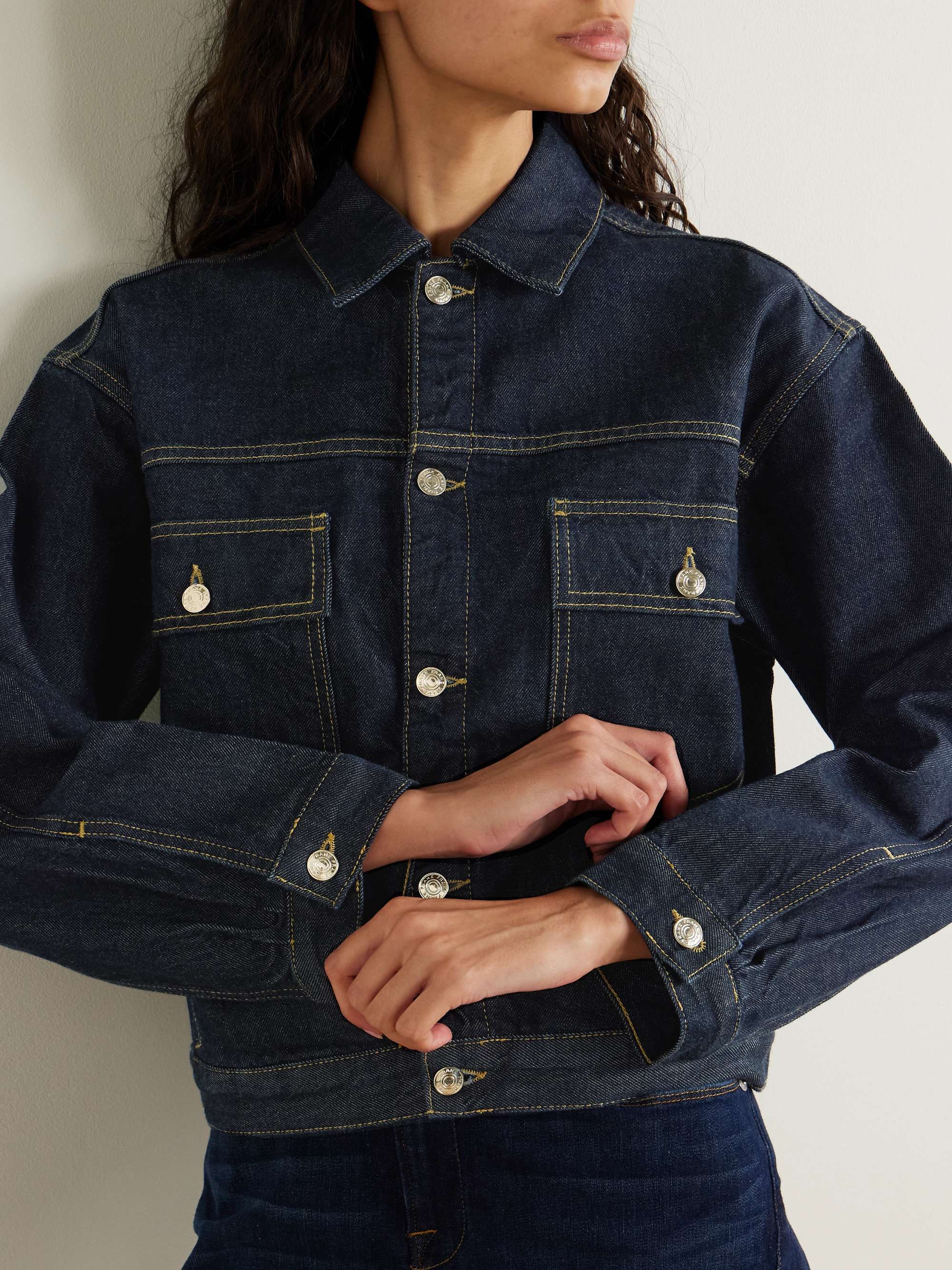 The Boxy Classic denim jacket view
