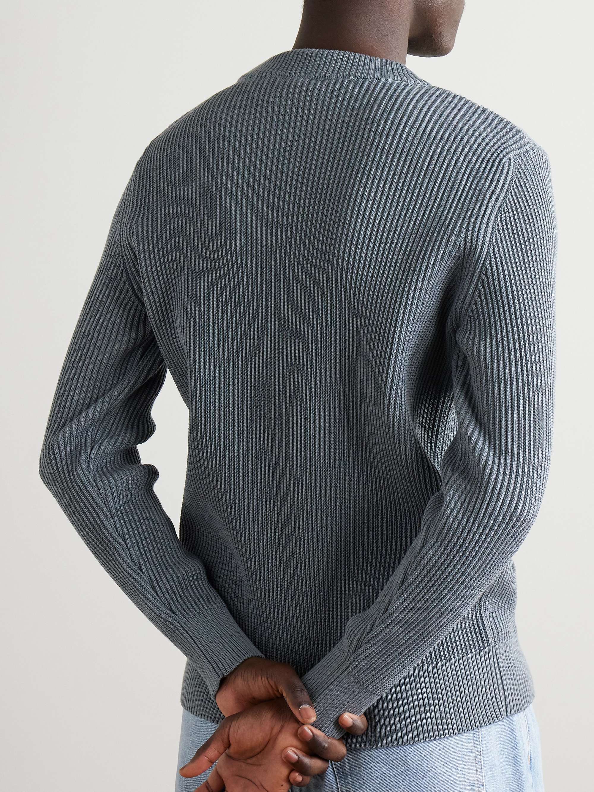 Fender III Slim-Fit Ribbed Virgin Wool Sweater view