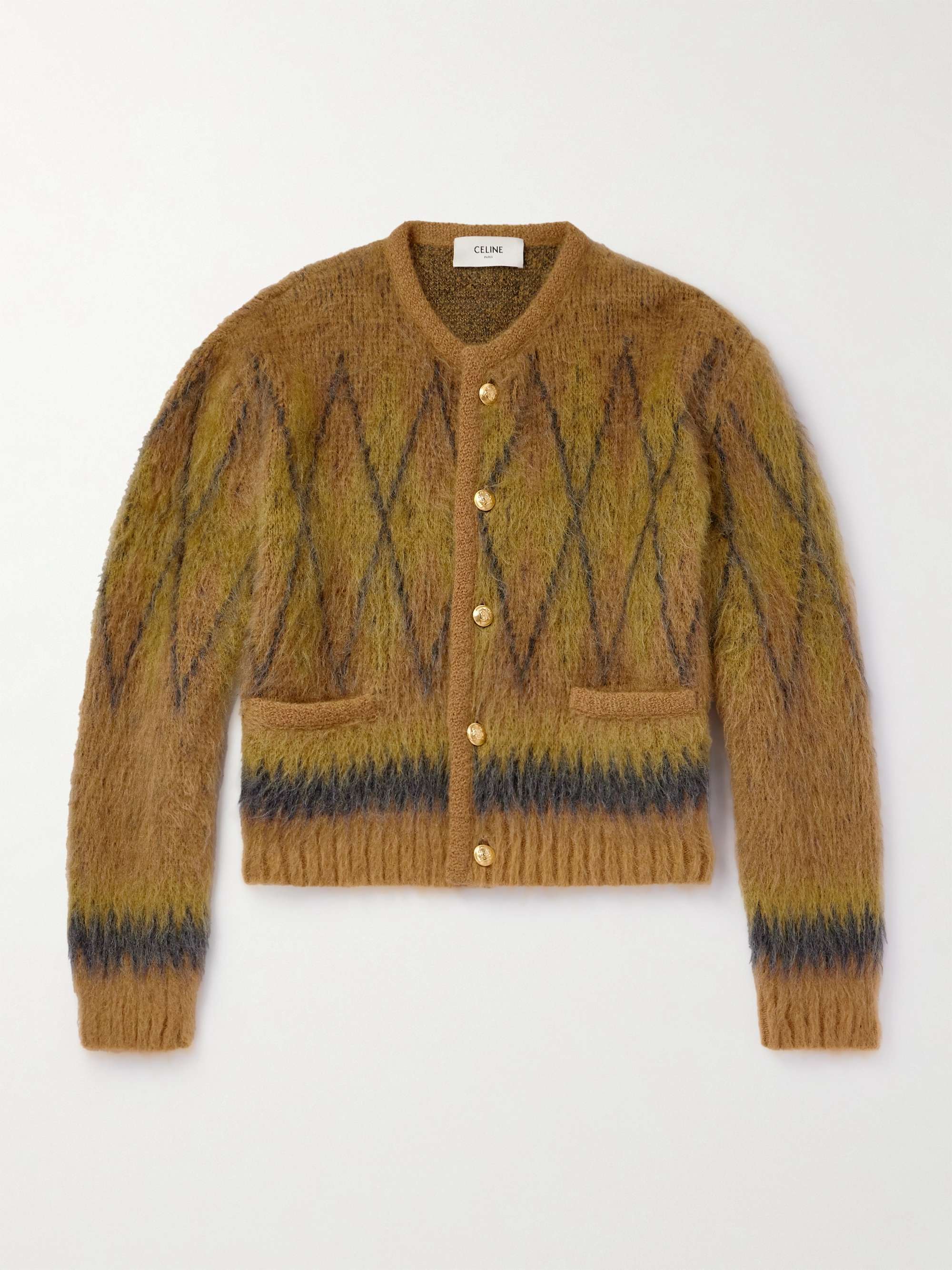 Mohair-Blend Cardigan view