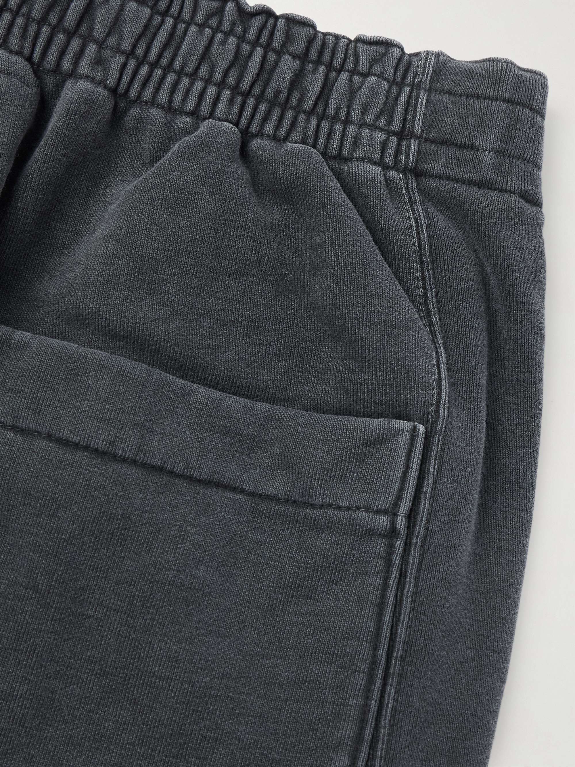 Straight-Leg Cotton-Jersey Shorts view
