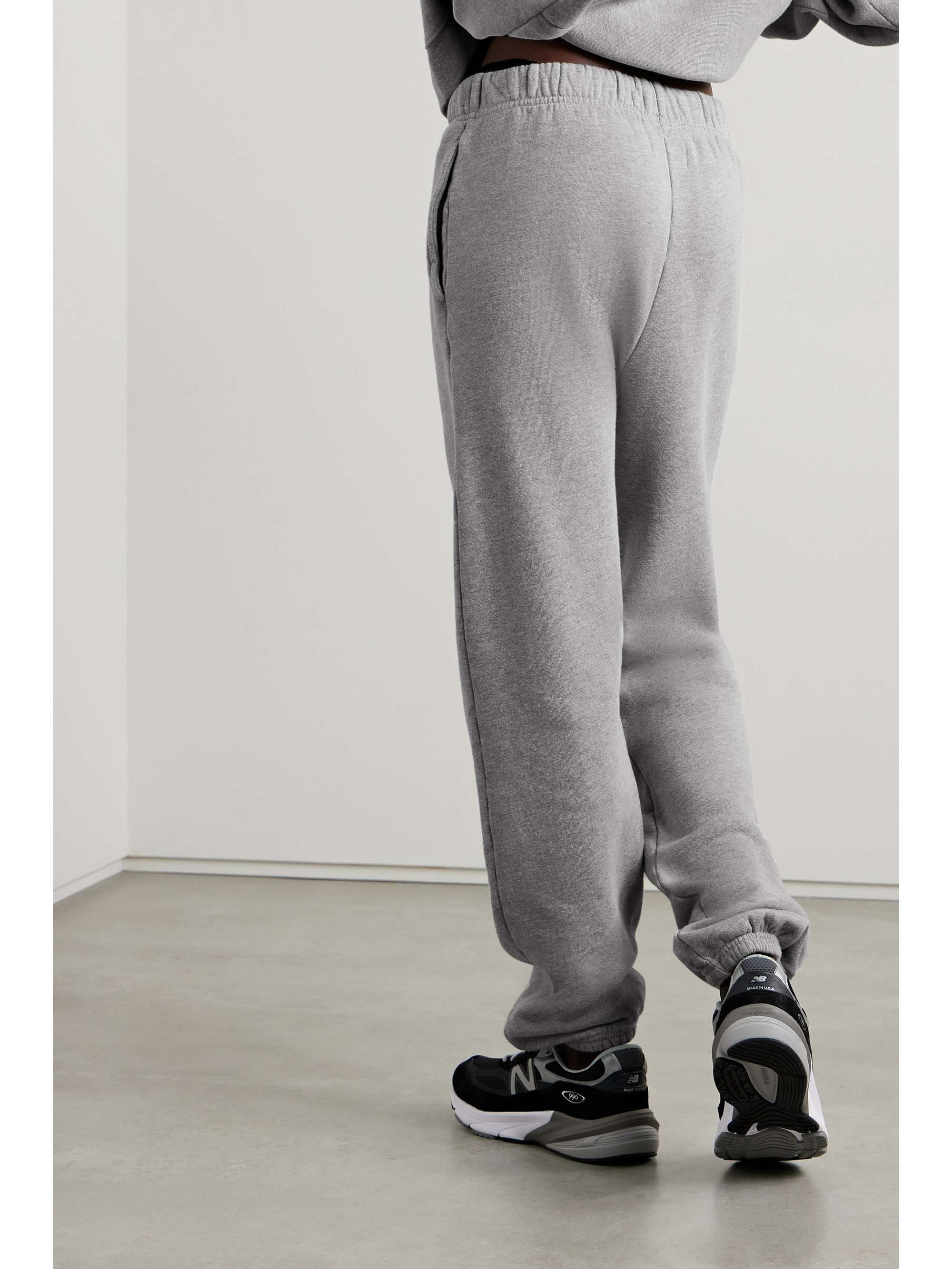 Dylan cotton-jersey track pants view