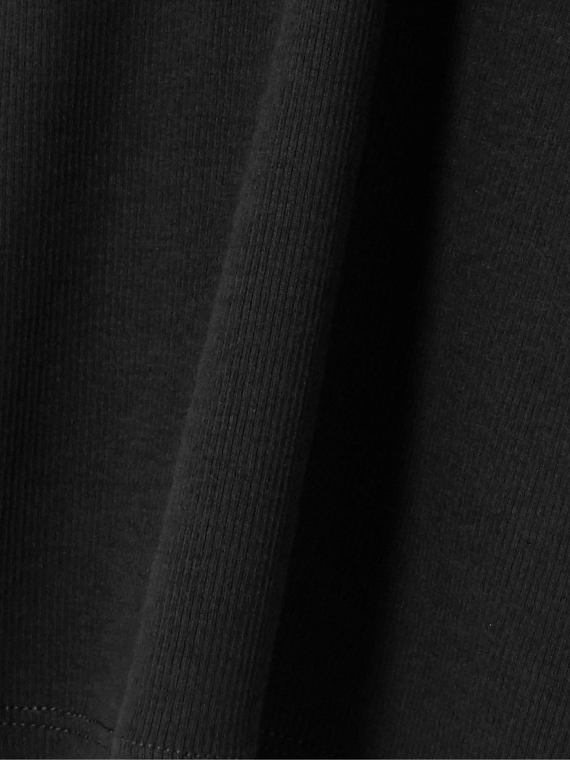 + NET SUSTAIN Curved ribbed stretch organic cotton-jersey tank view