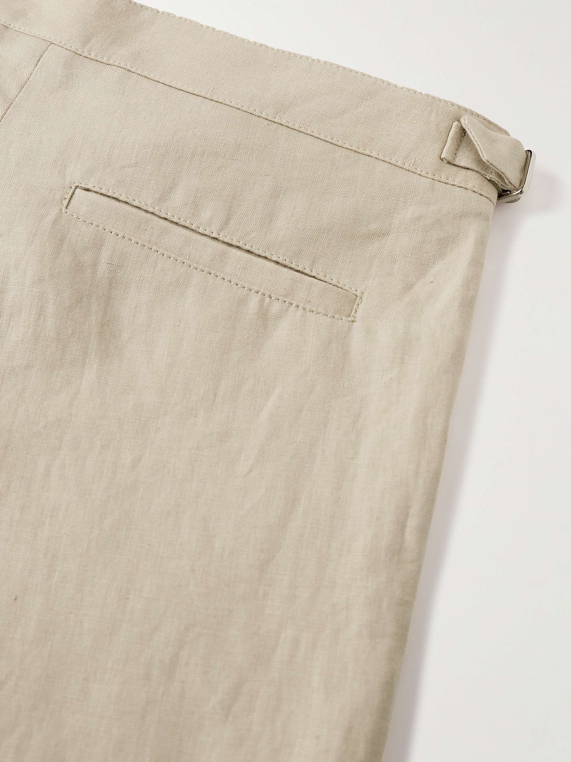 Majuro Straight-Leg Linen Bermuda Shorts view