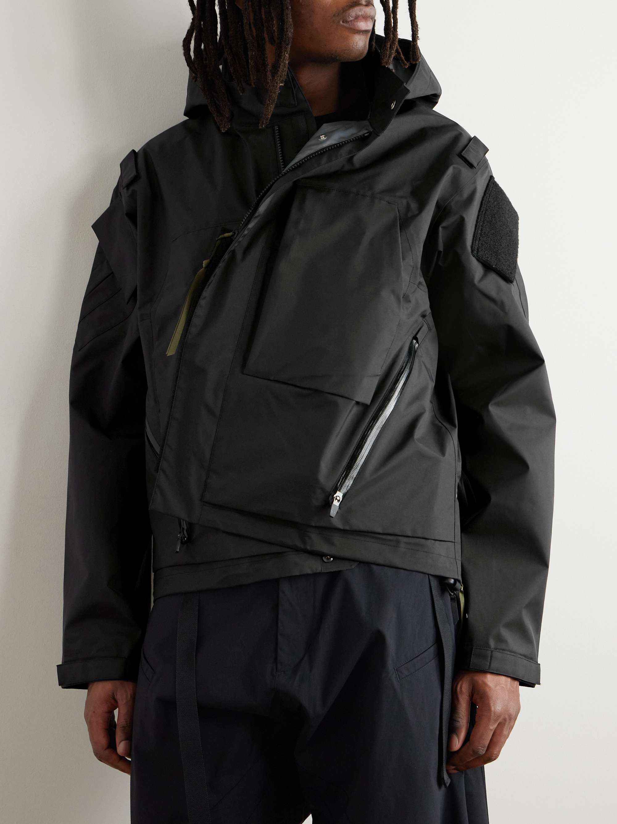 J14-GT Interops 3L Recycled GORE-TEX Shell Hooded Jacket view