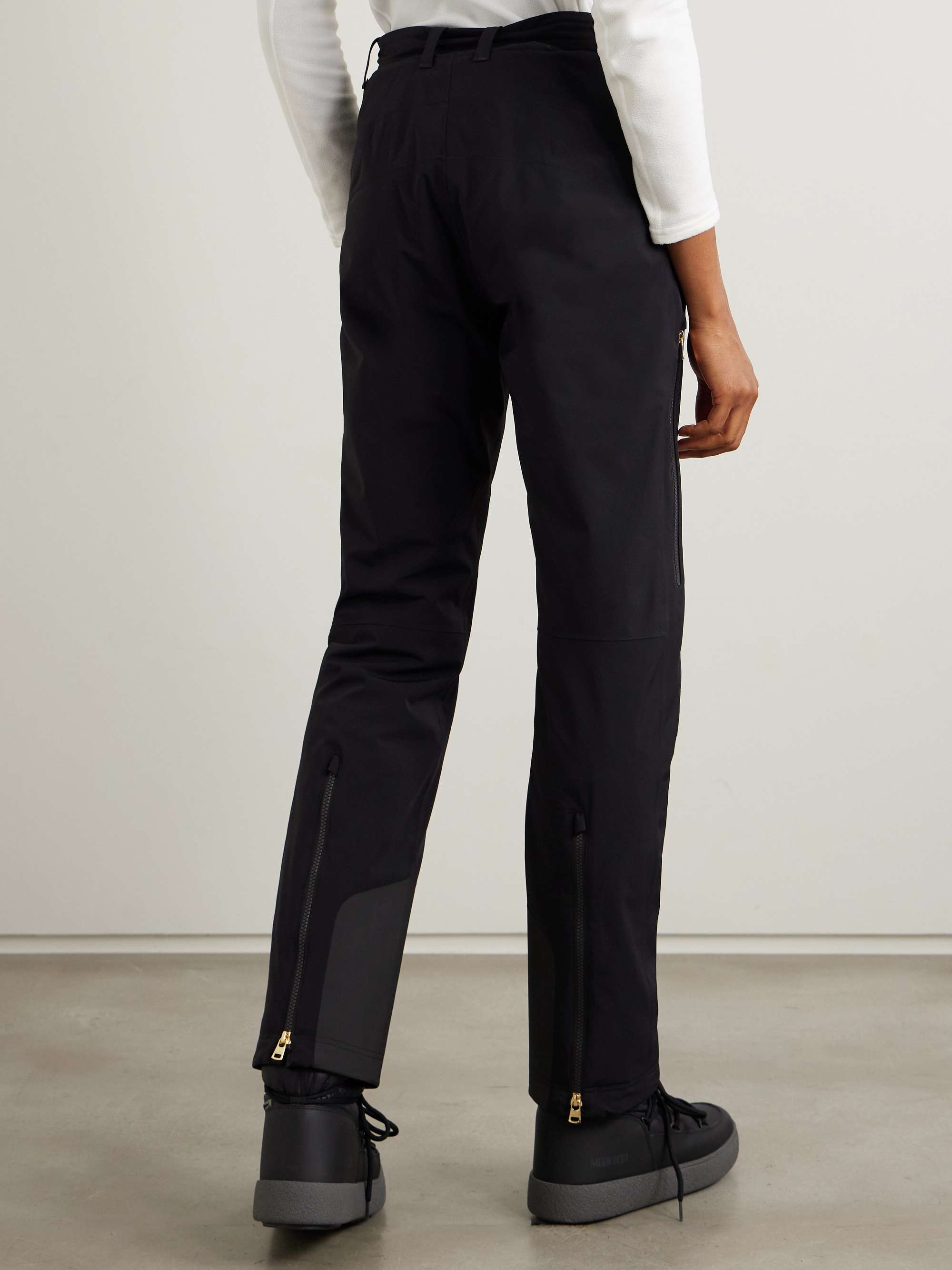 Ilka belted rubber-trimmed ski pants view