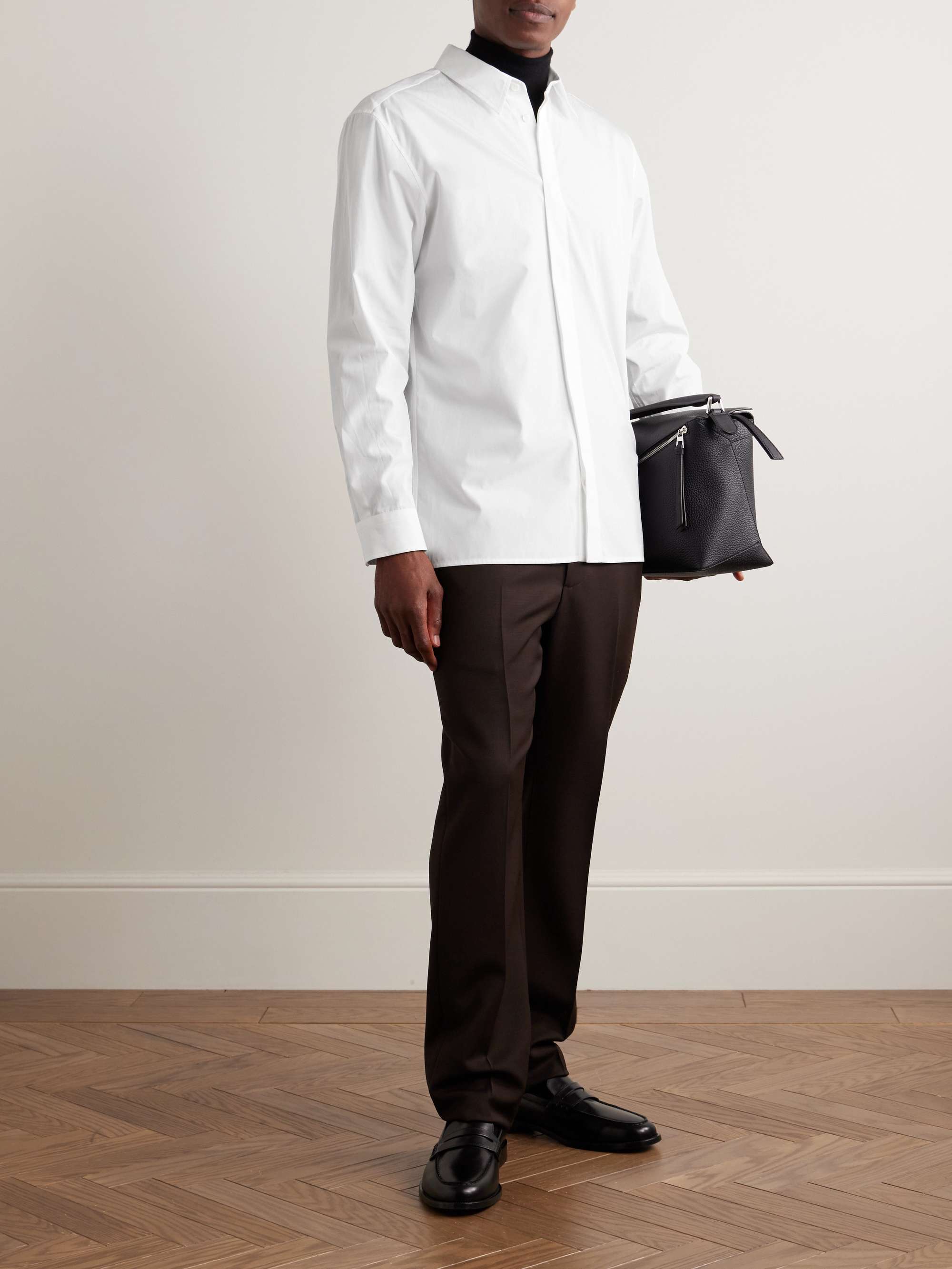 Nicolas Cotton-Poplin Shirt view