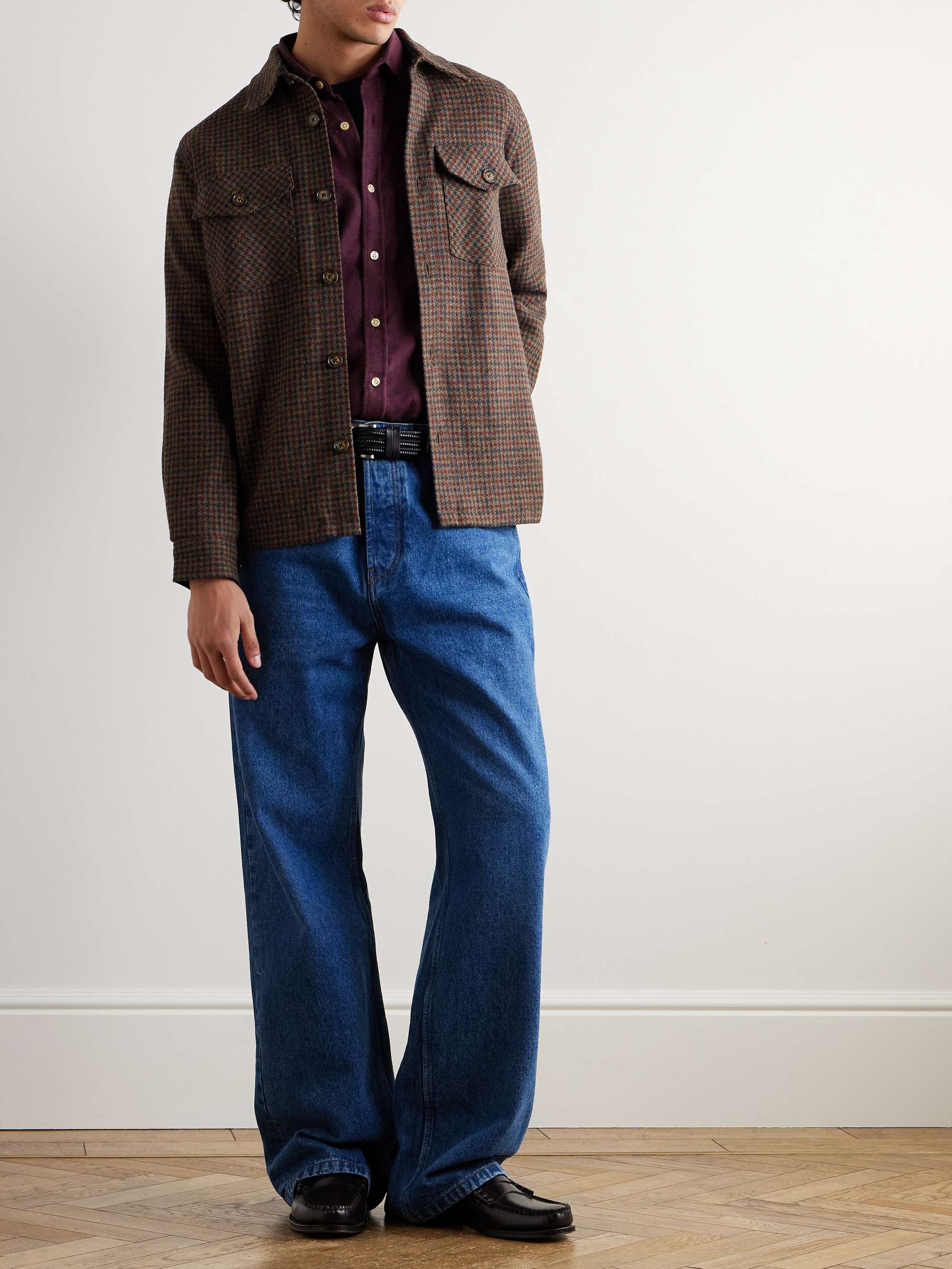 Valle Checked Tweed Overshirt view