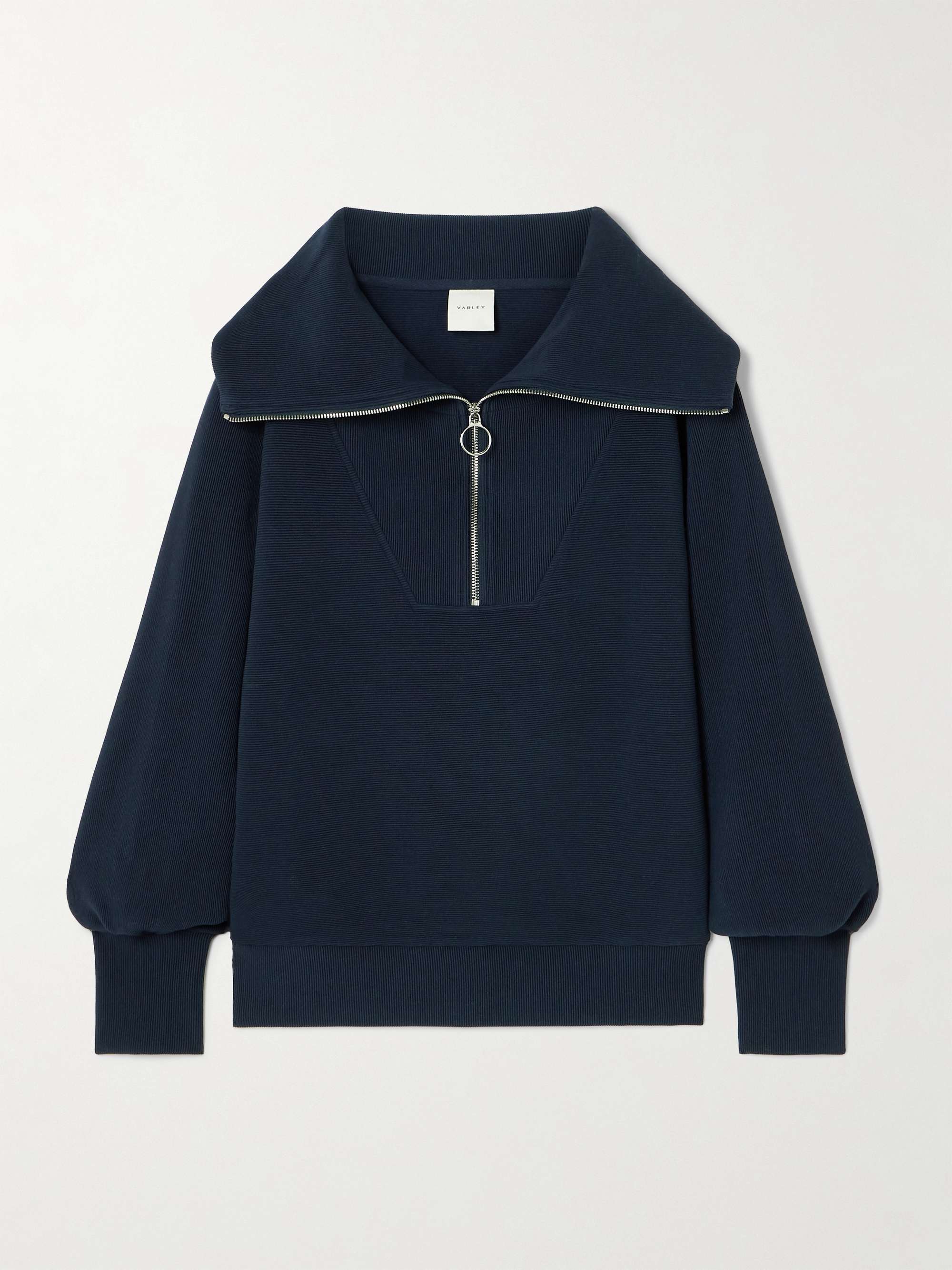 Vine ribbed cotton-blend sweatshirt view