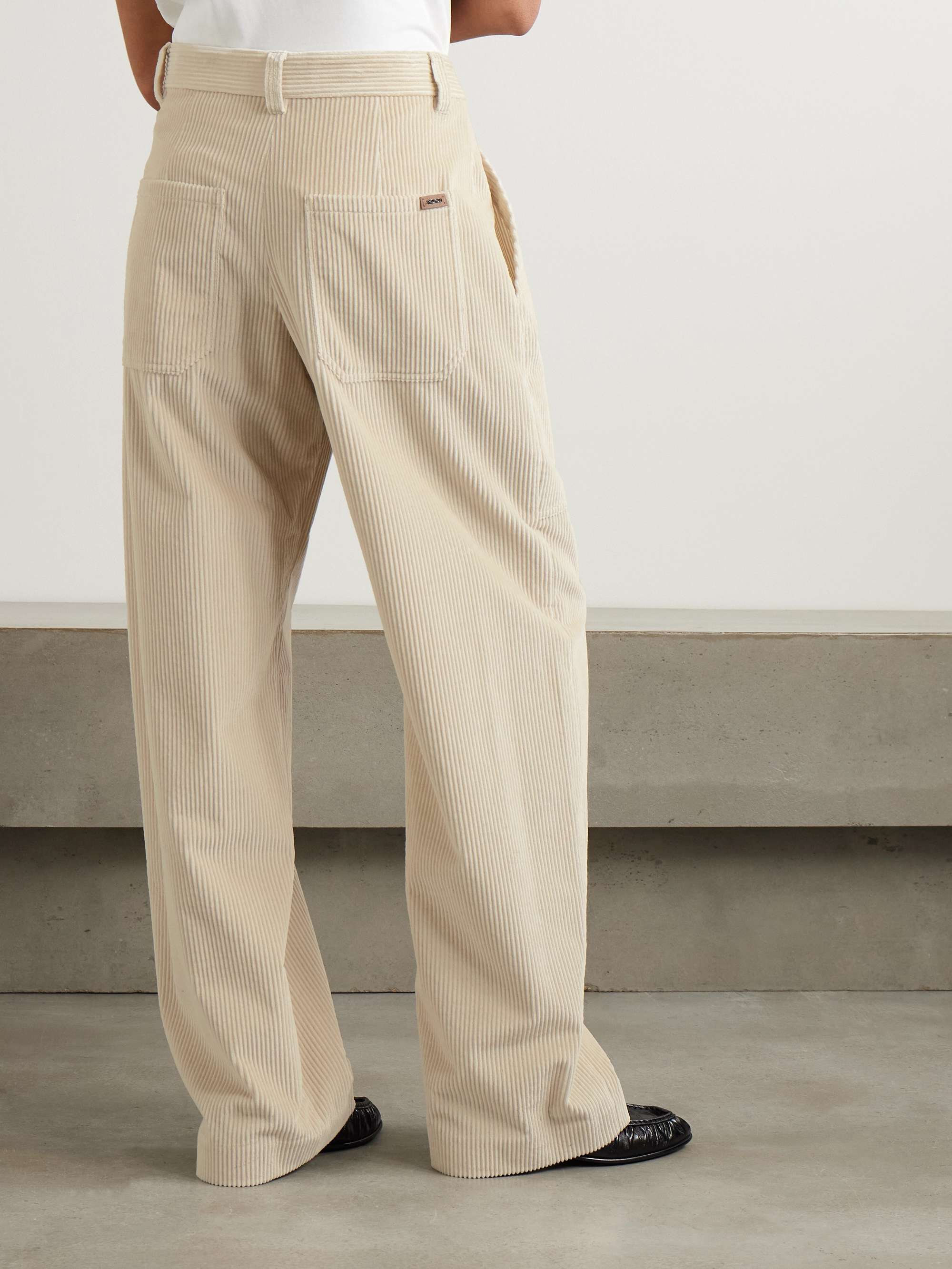 Cotton-corduroy pants view