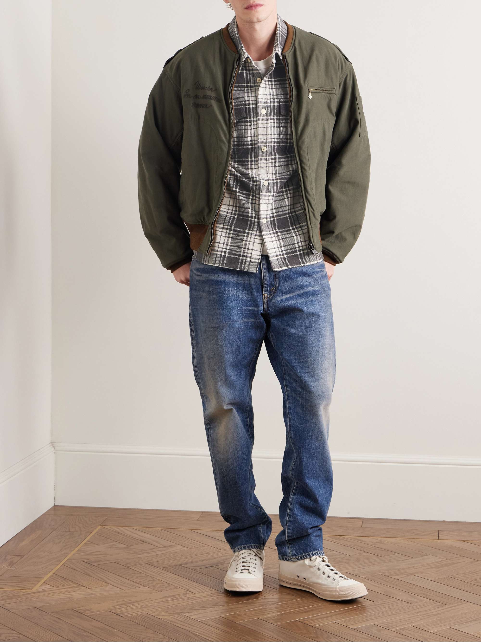 Pioneer Checked Brushed Cotton-Flannel Shirt view
