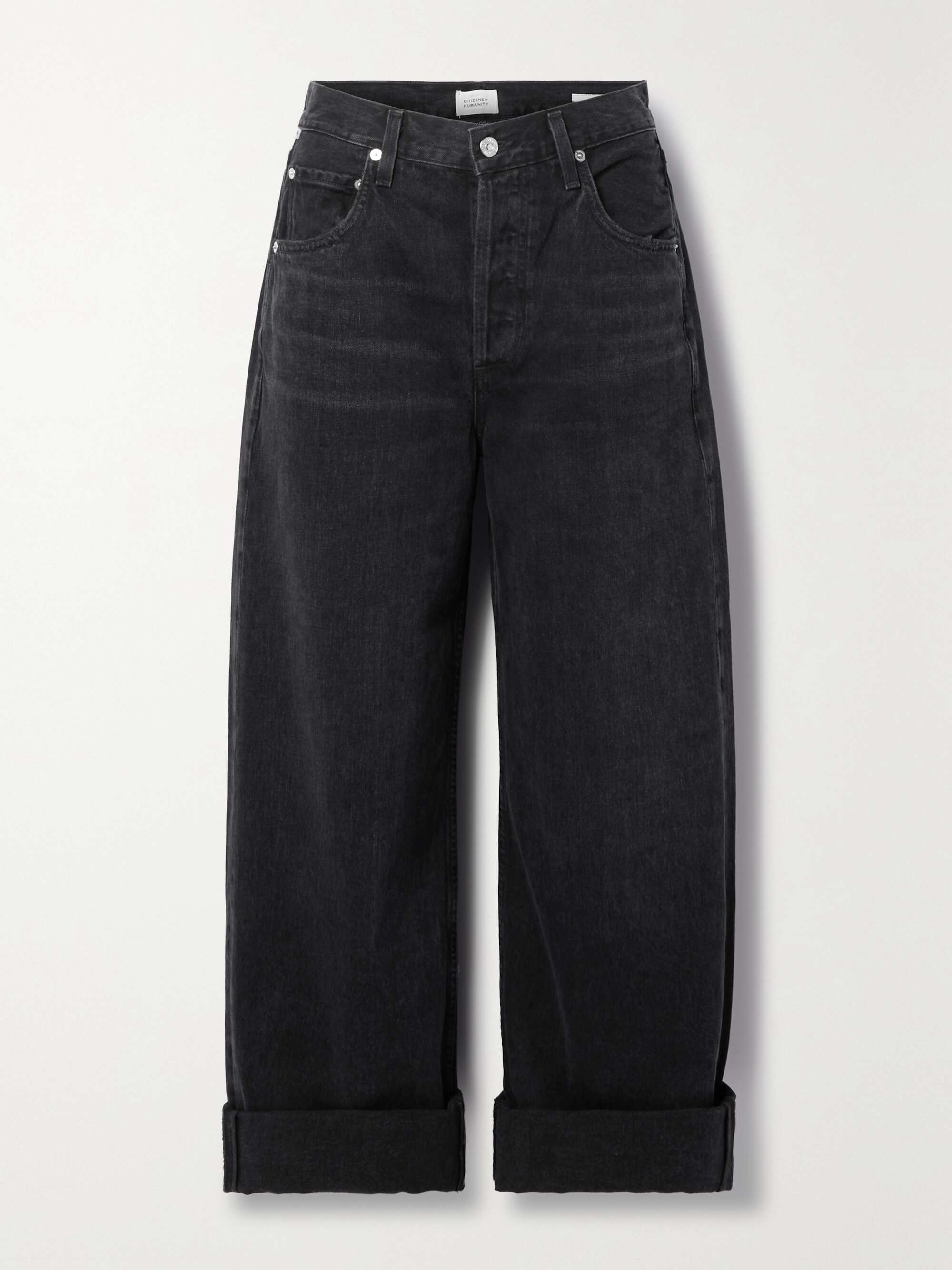 + NET SUSTAIN Ayla wide-leg organic jeans view