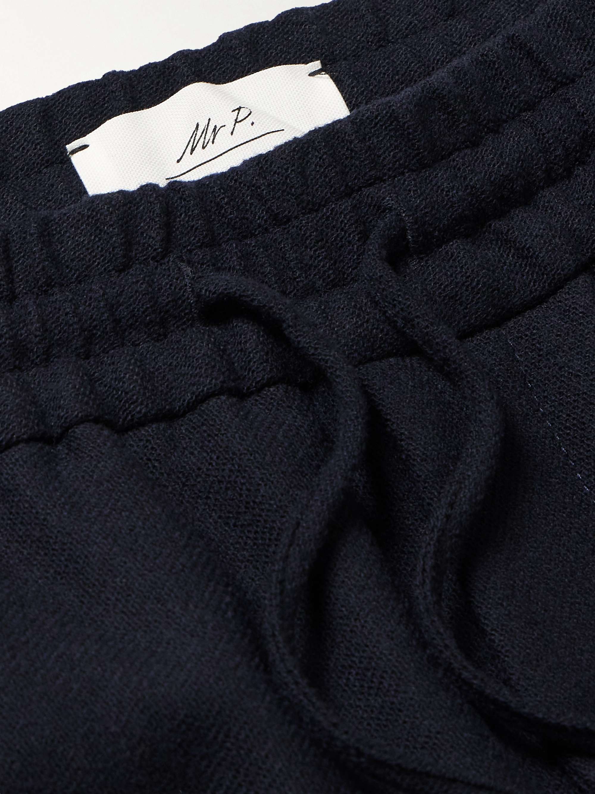 Tapered Virgin Wool-Blend Sweatpants view