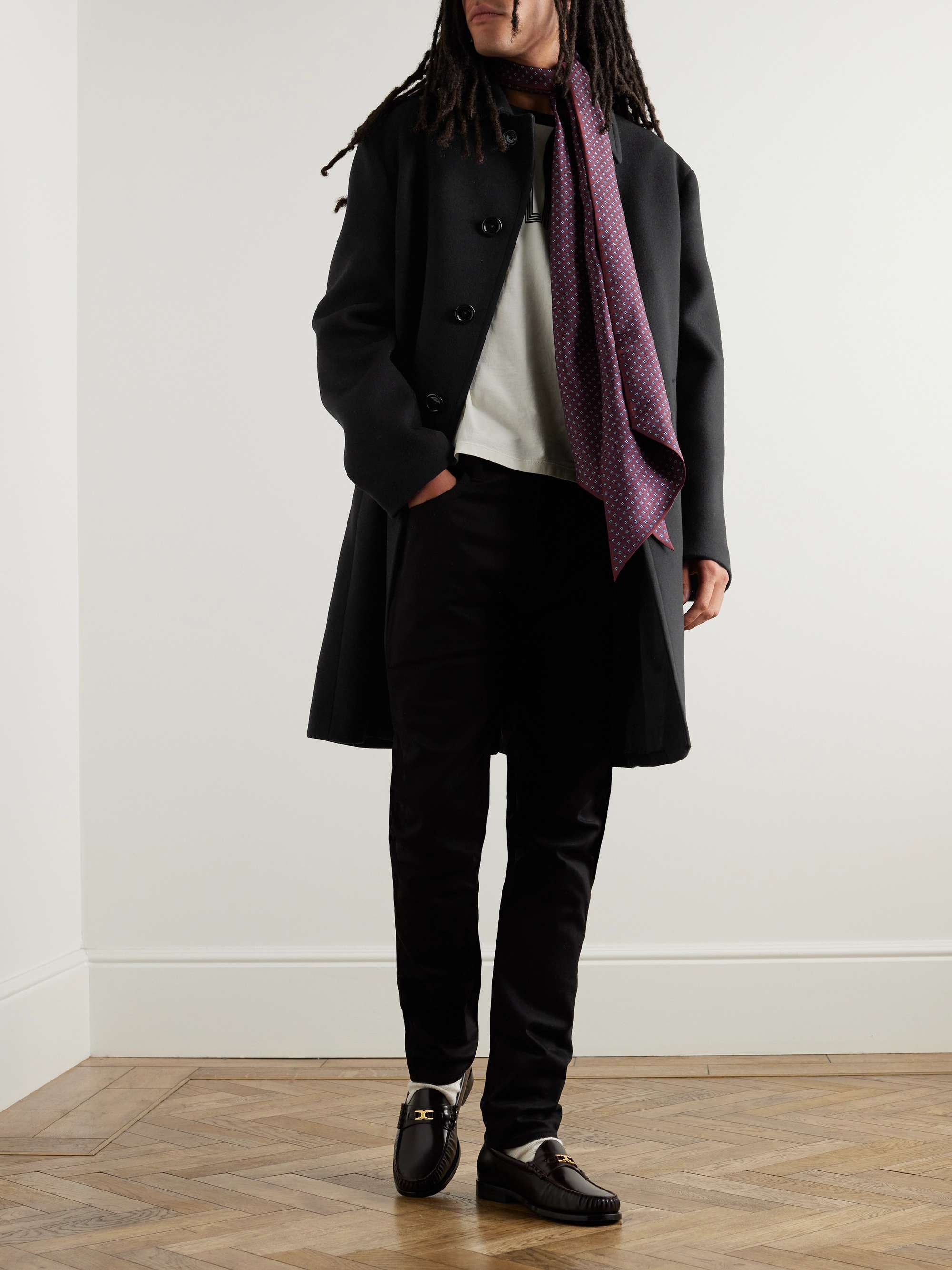 Wool and Cashmere-Blend Coat view