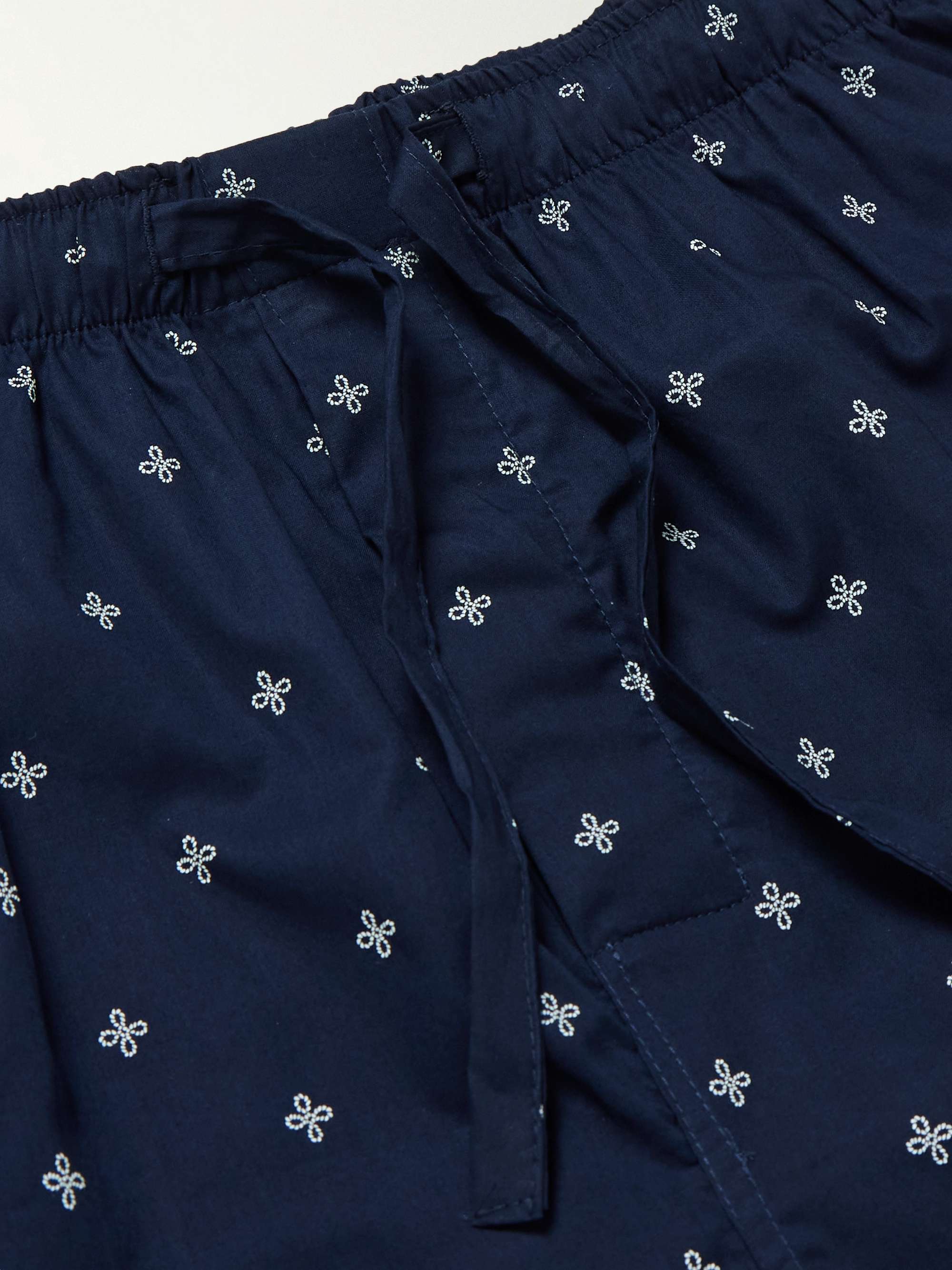 Nelson Printed Cotton-Batiste Pyjama Shorts view