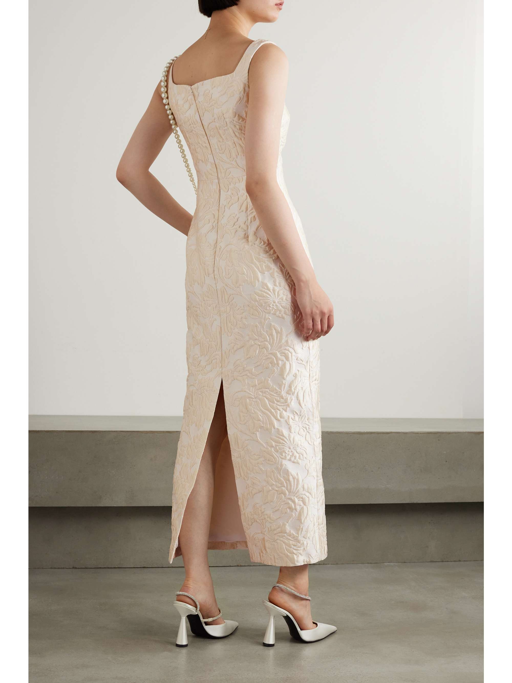 Margie cloqué gown view