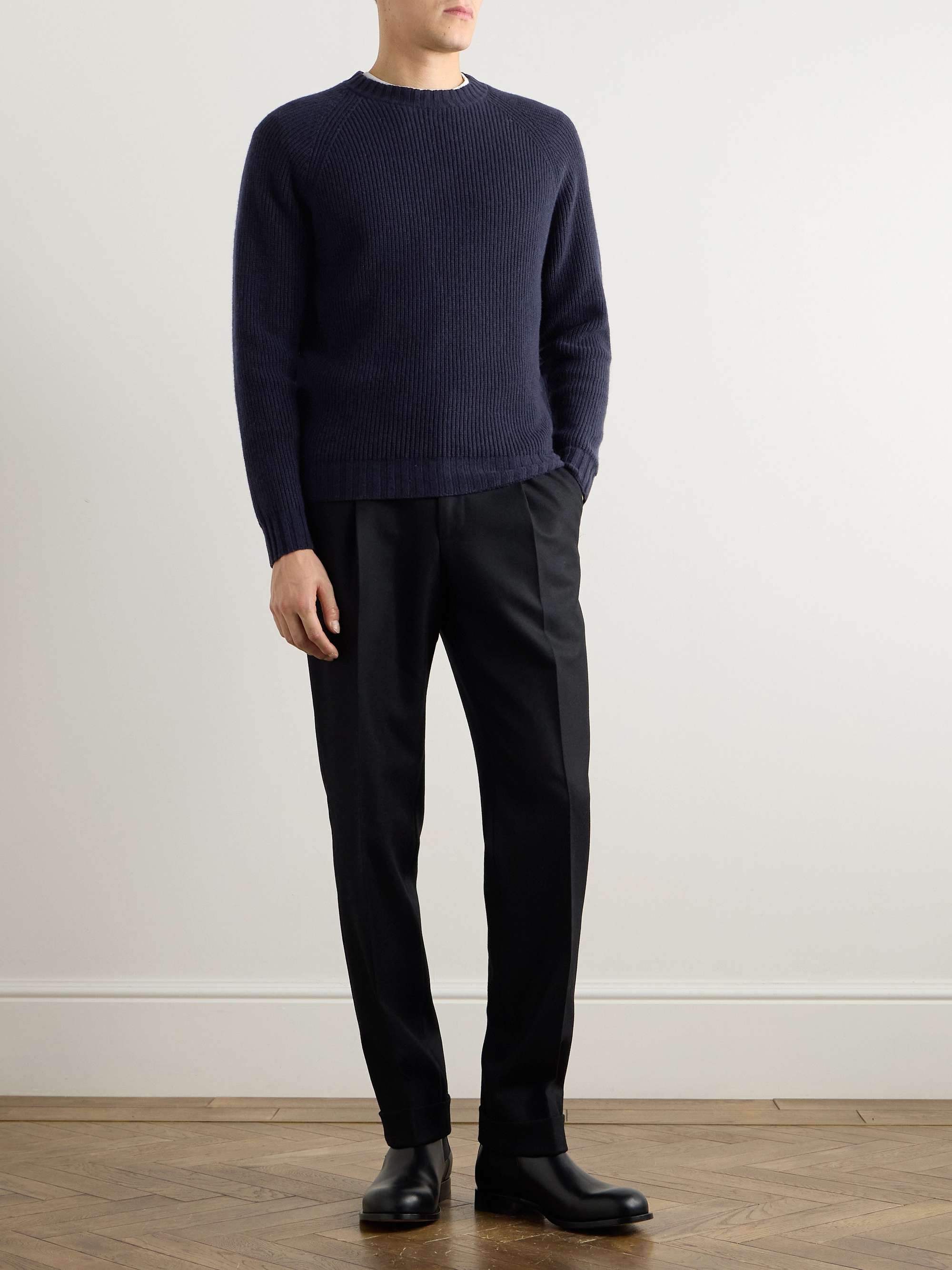 Kandell Ribbed Cashmere Sweater view