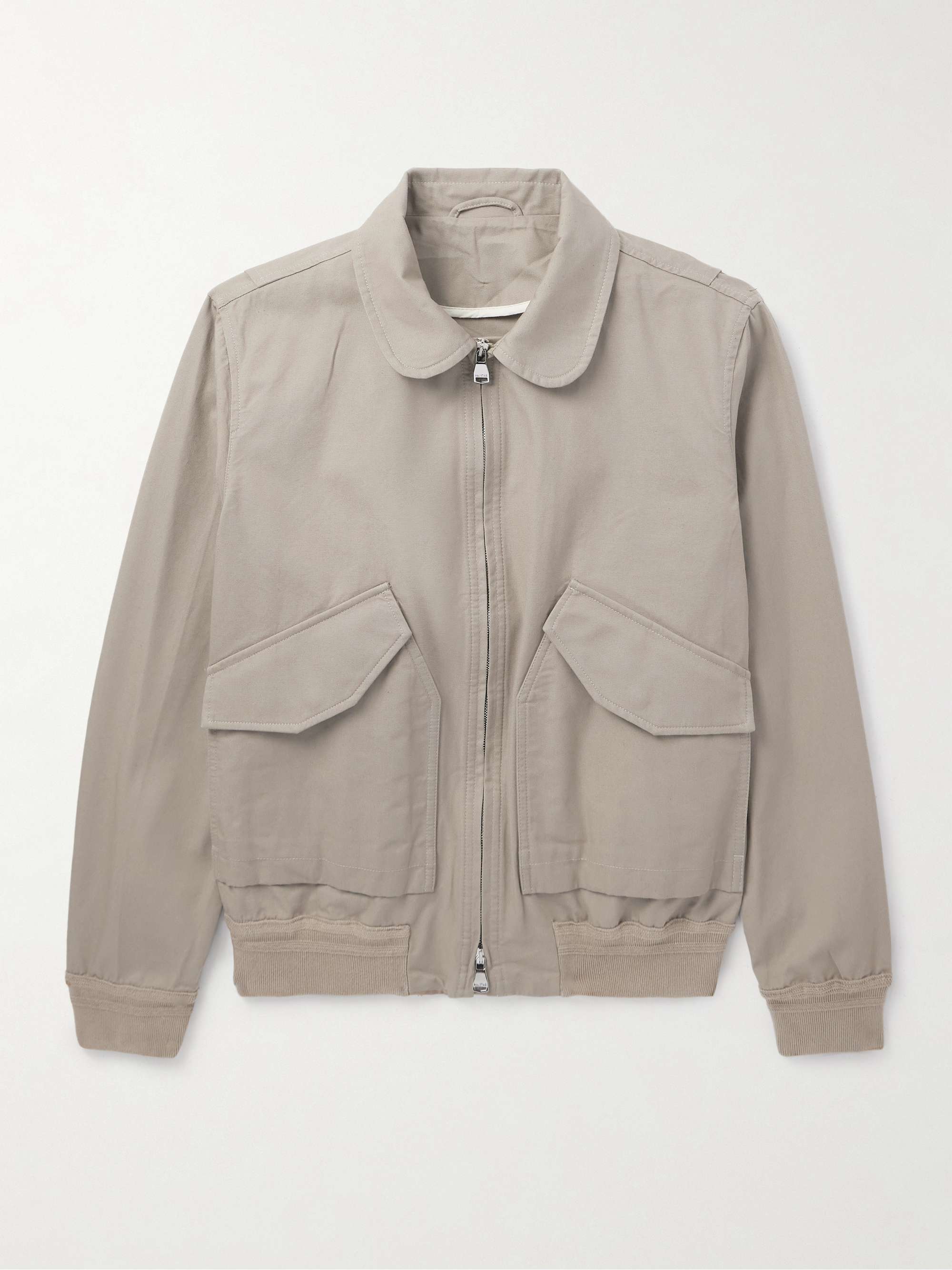 Cotton Bomber Jacket view