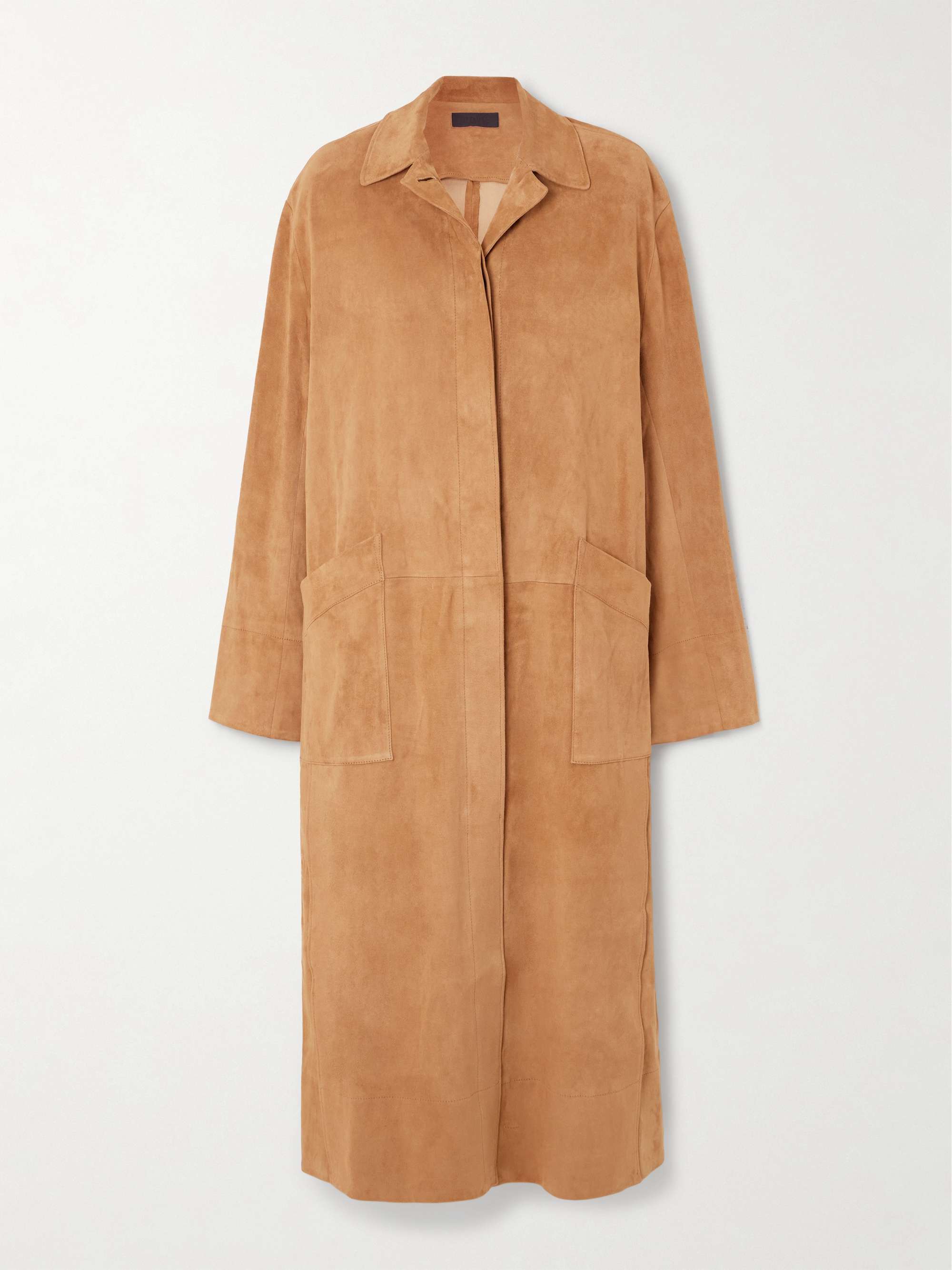 Corleone suede coat view