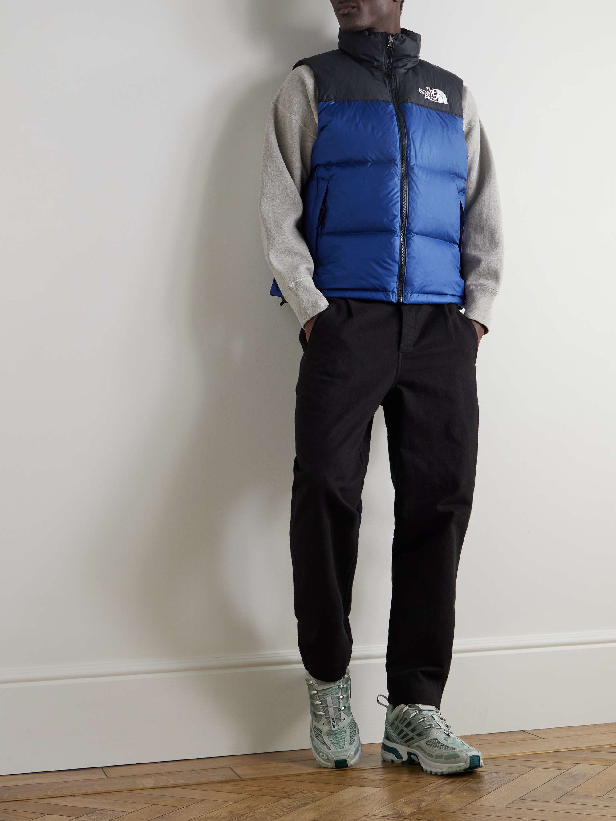 1996 Retro Nuptse Quilted Recycled-Ripstop and Shell Hooded Down Gilet view
