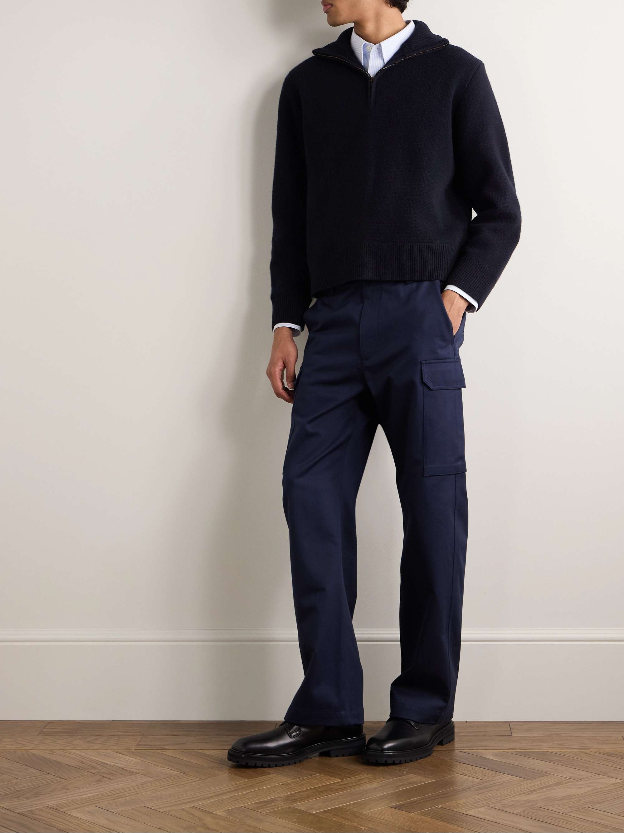 Axel Wool Half-Zip Sweater view