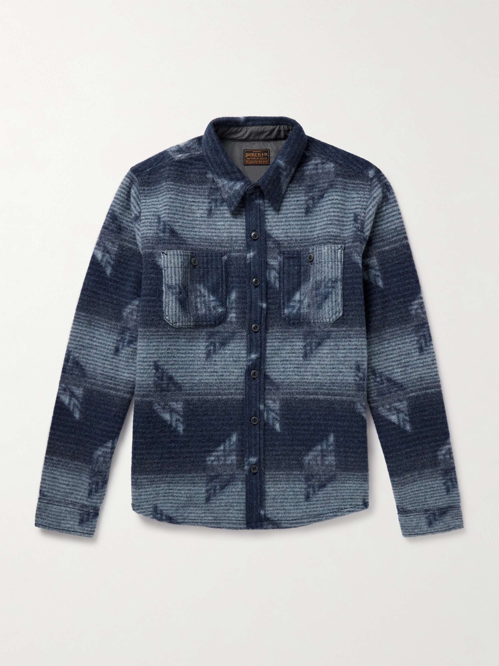 Roland Brushed-Jacquard Shirt view