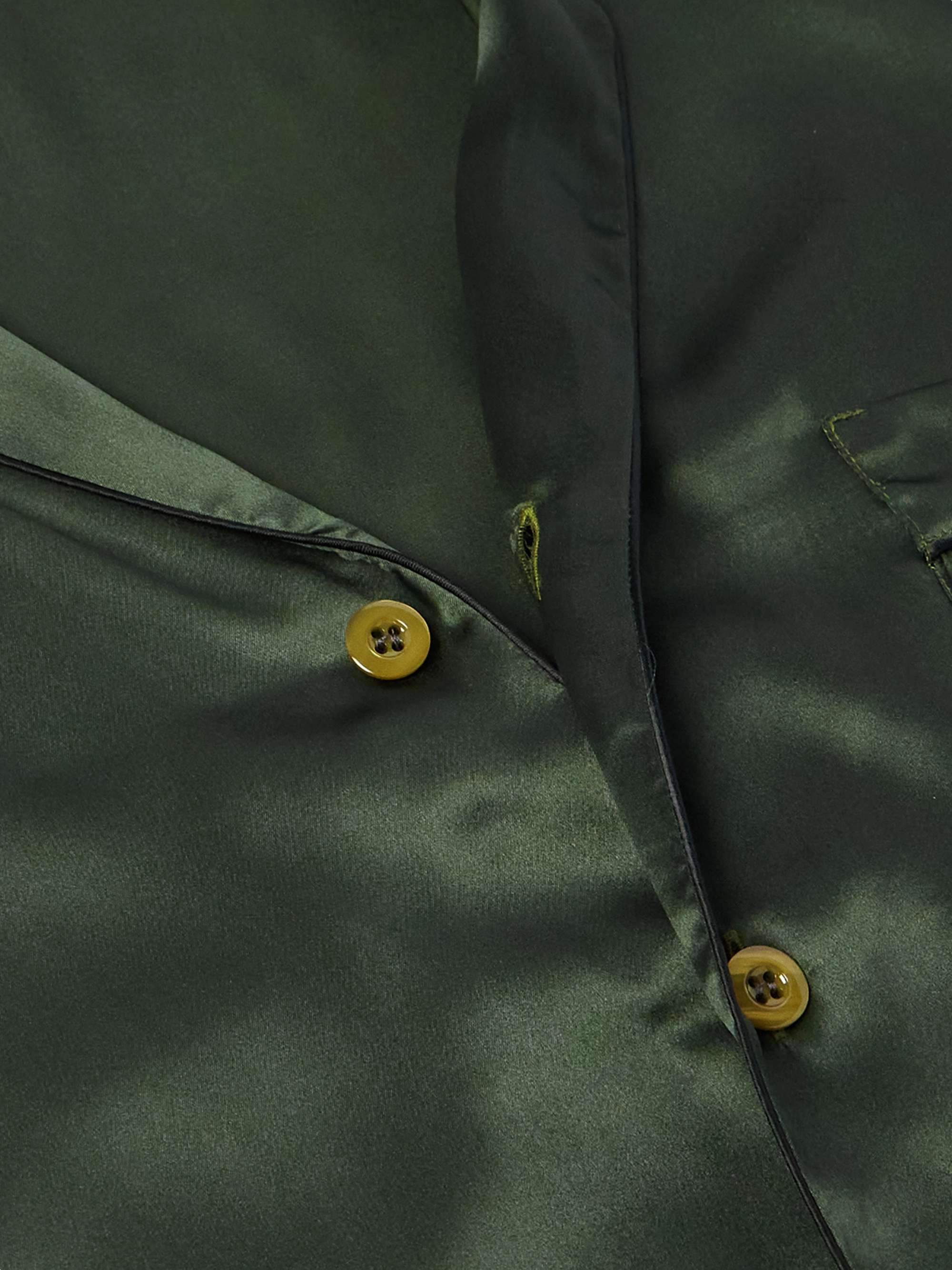 Silk-Satin Pyjama Set view