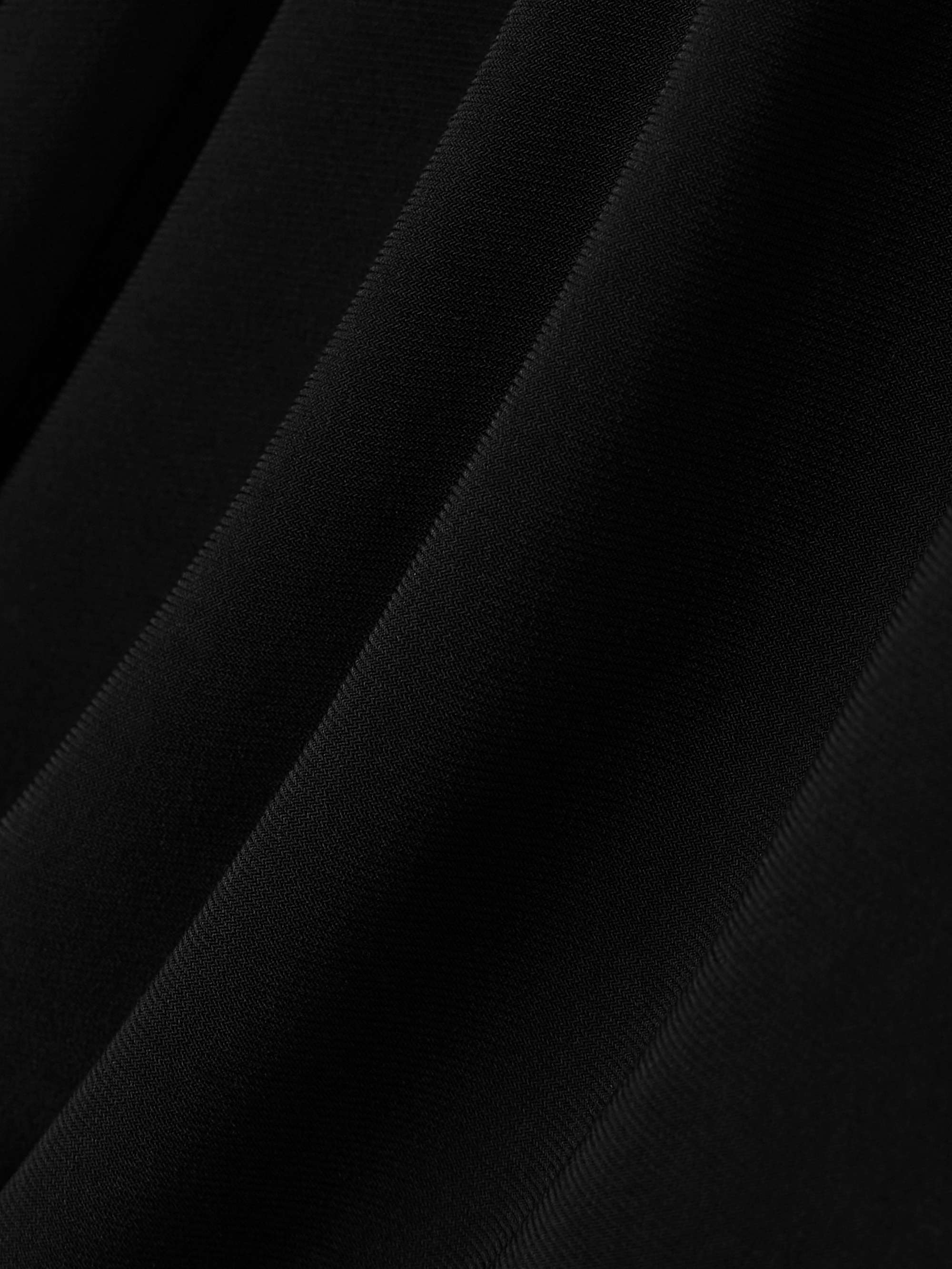 Stretch-jersey halterneck gown view
