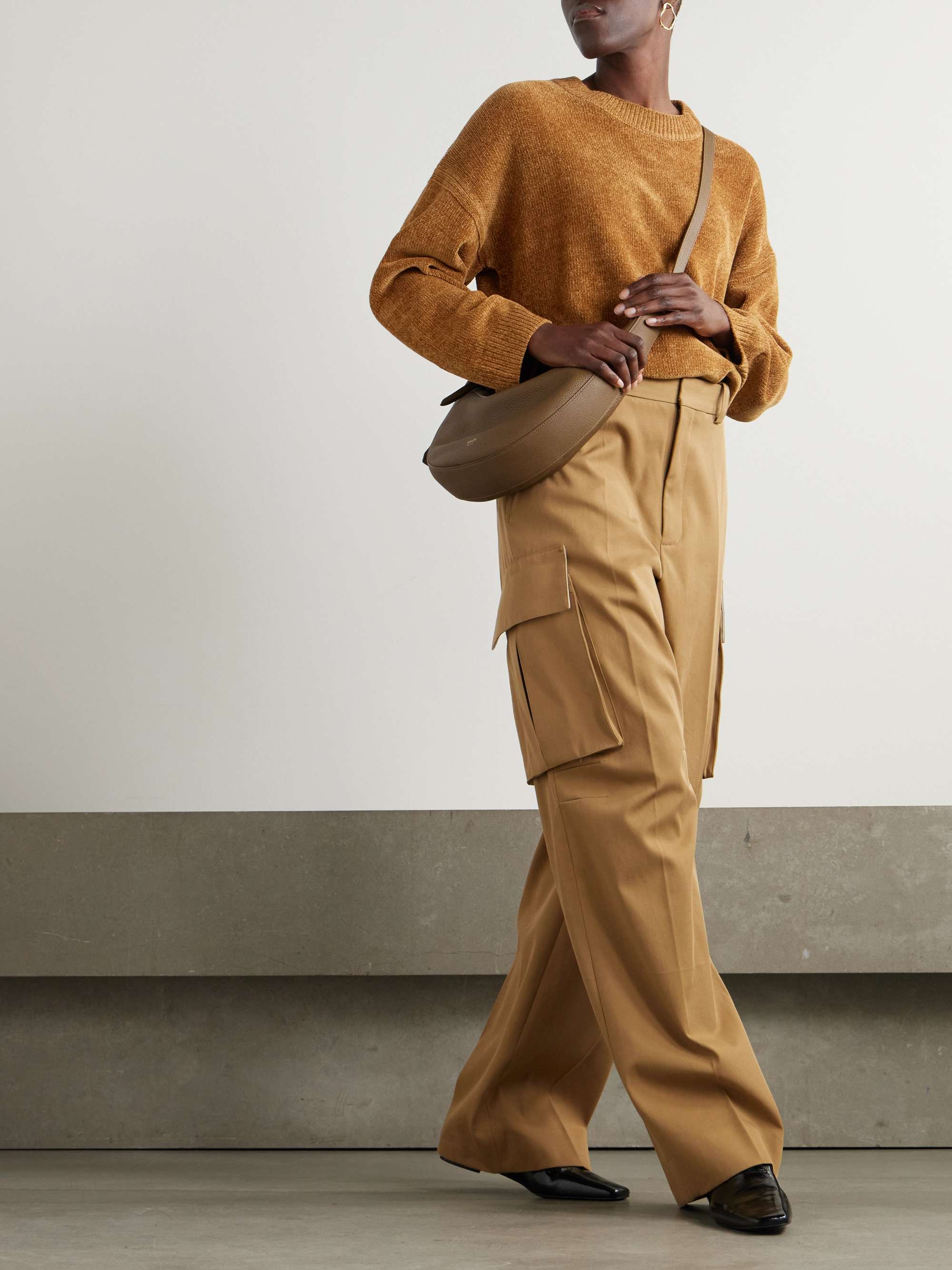 Rava silk-chenille sweater view