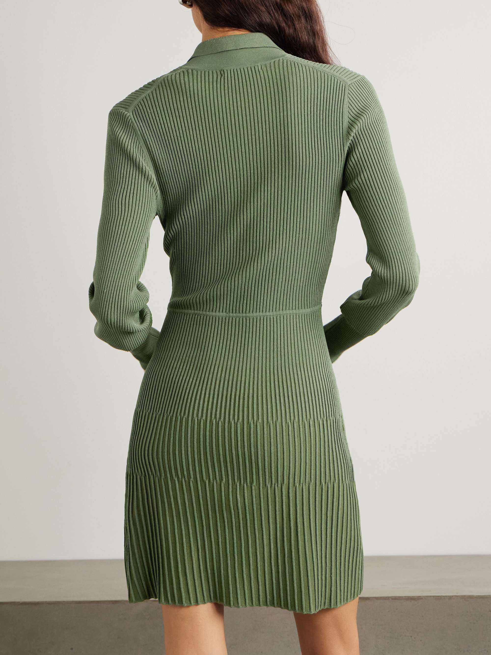 Lauper ribbed-knit mini dress view