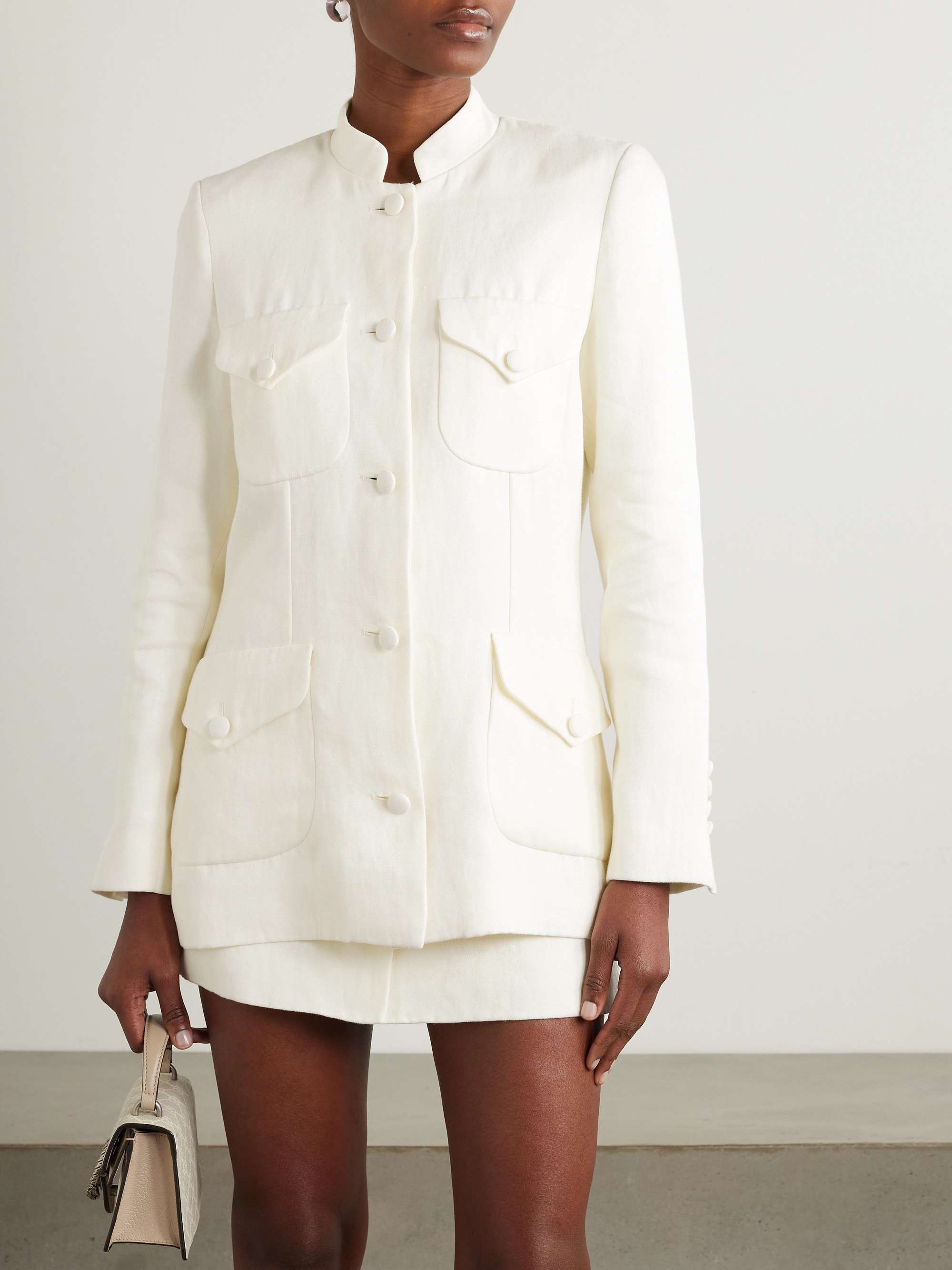 + NET SUSTAIN Raja linen blazer view