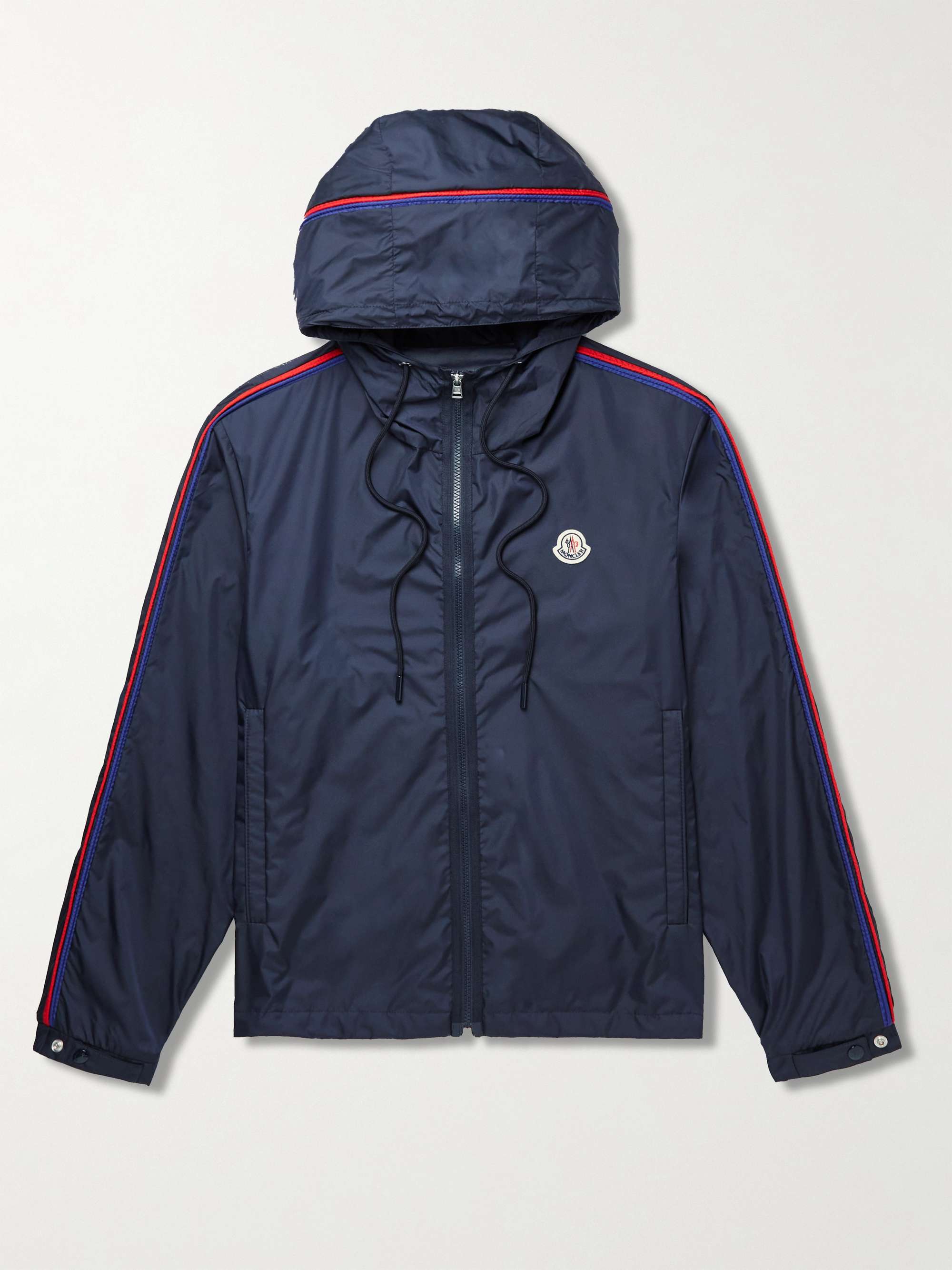 Hattab Logo-Appliquéd Shell Hooded Jacket view