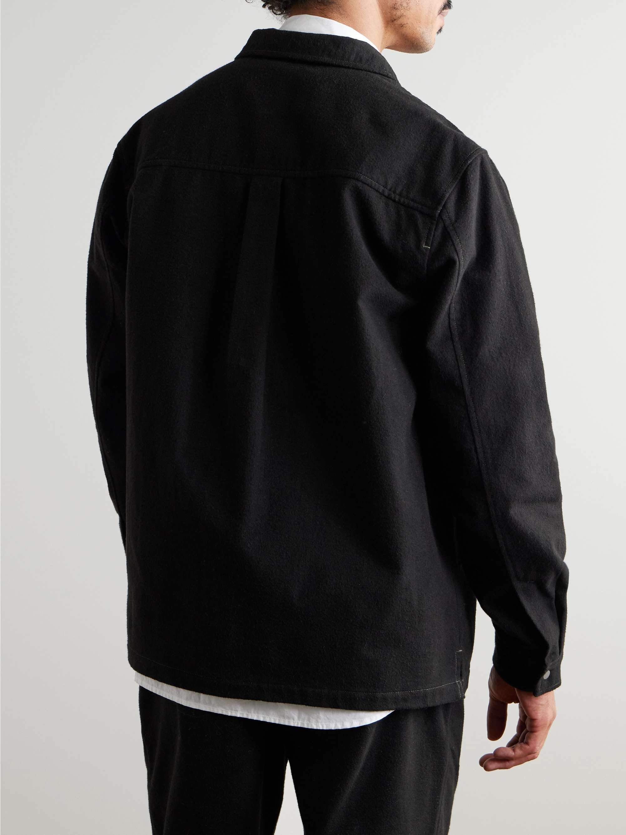 Patch Cotton-Moleskin Overshirt view