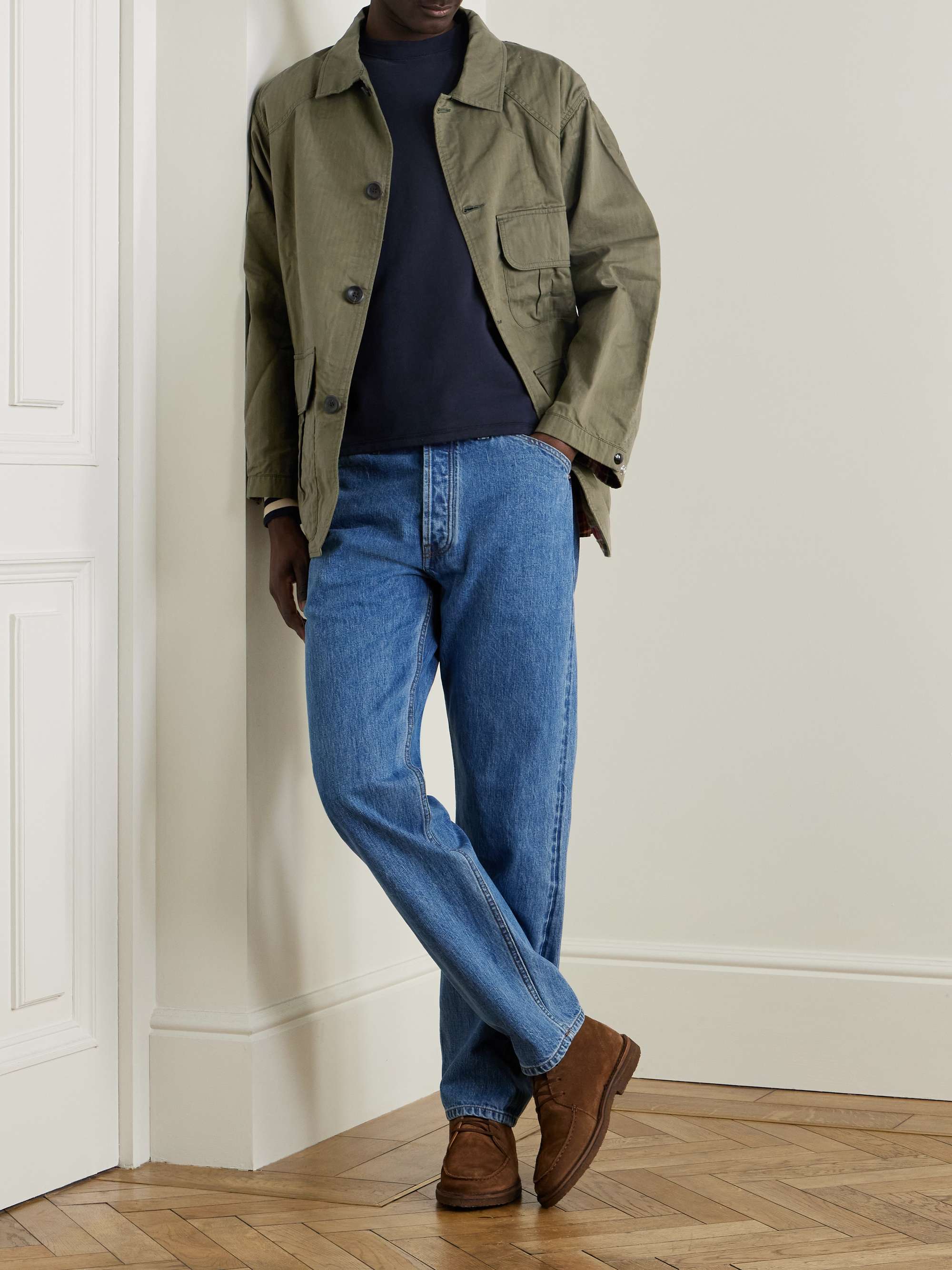 Cotton-Twill Chore Jacket view