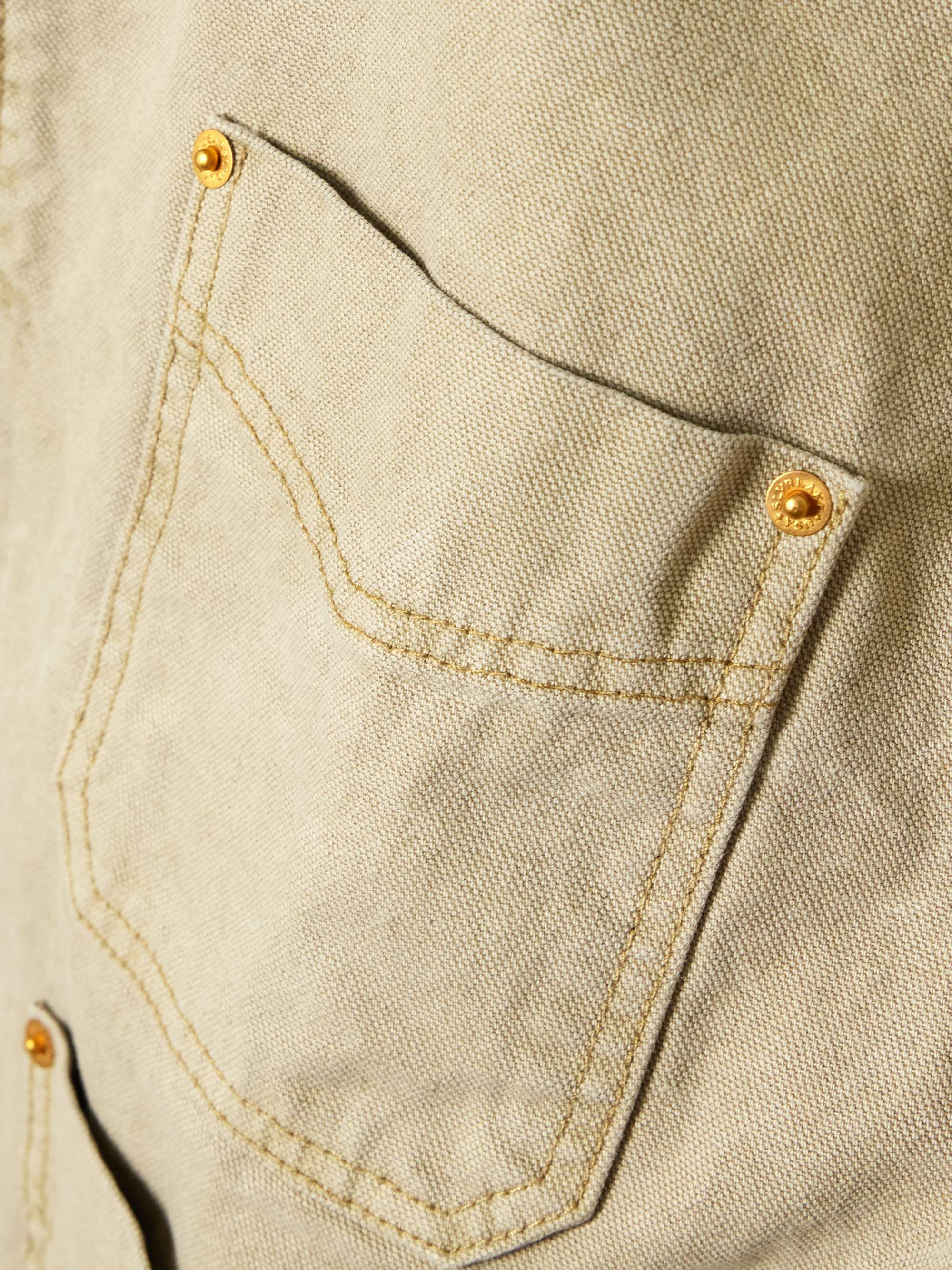 Casey corduroy-trimmed canvas jacket view