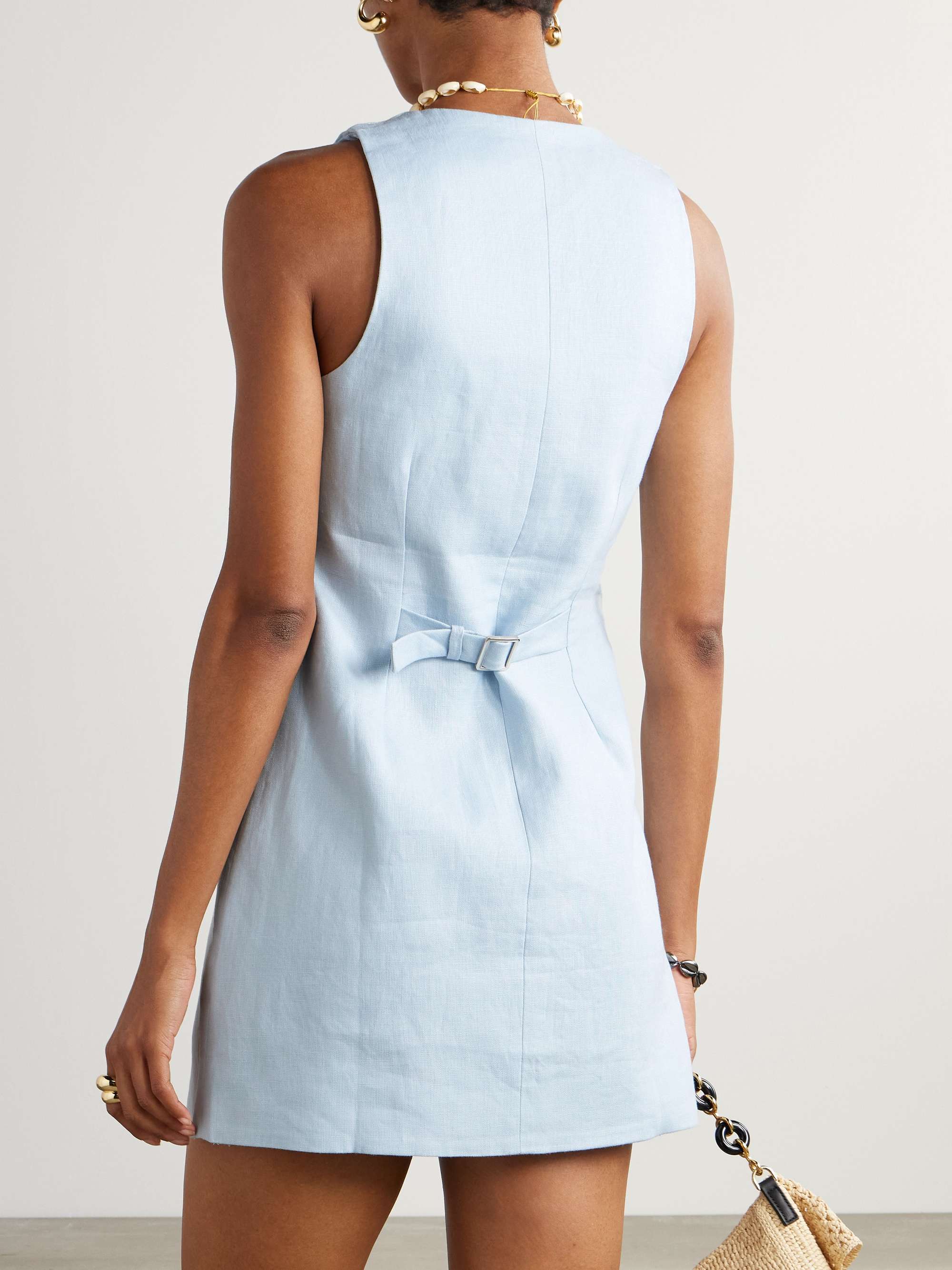 Jaques linen mini dress view