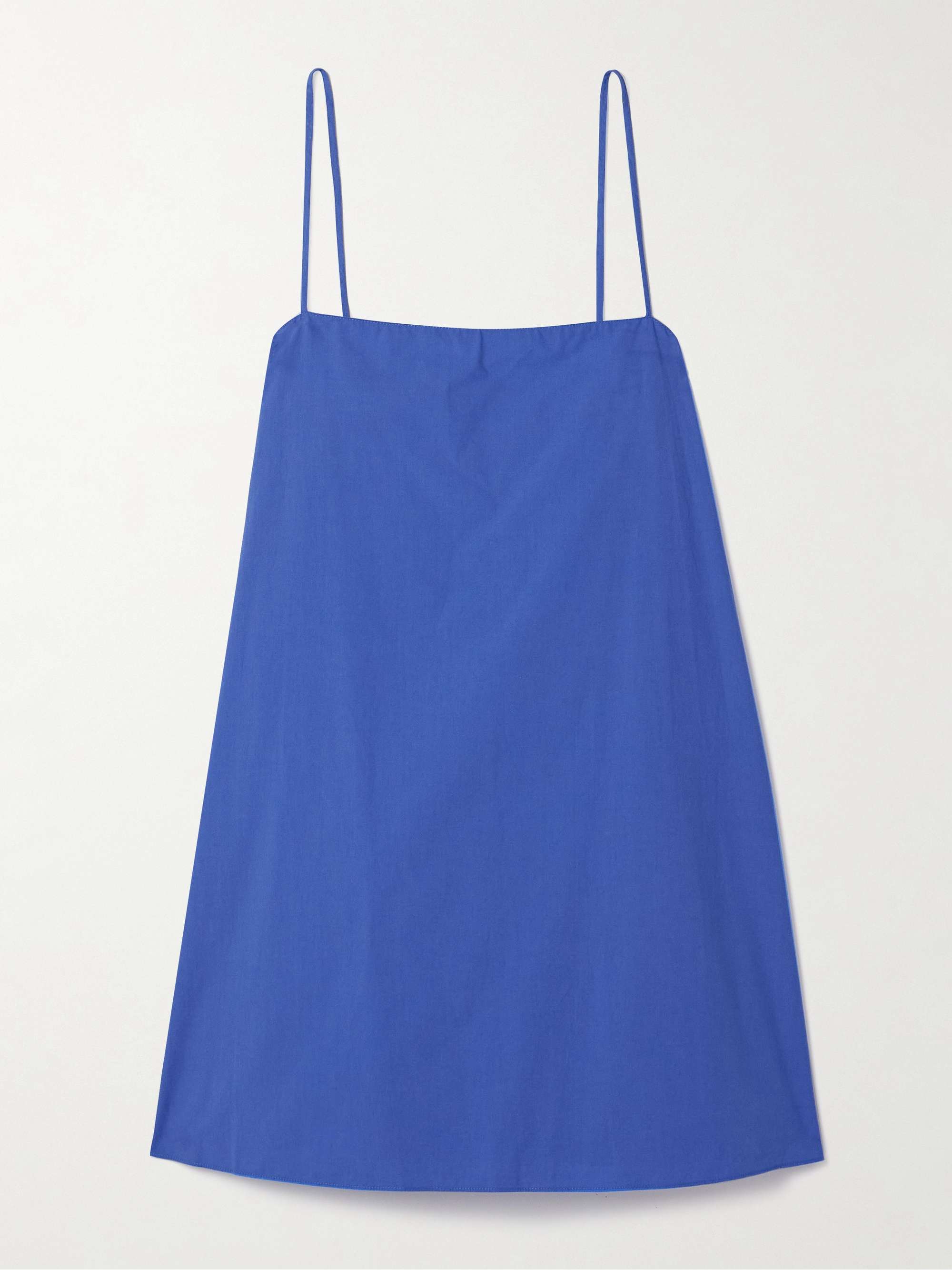 Organic cotton-poplin mini dress view