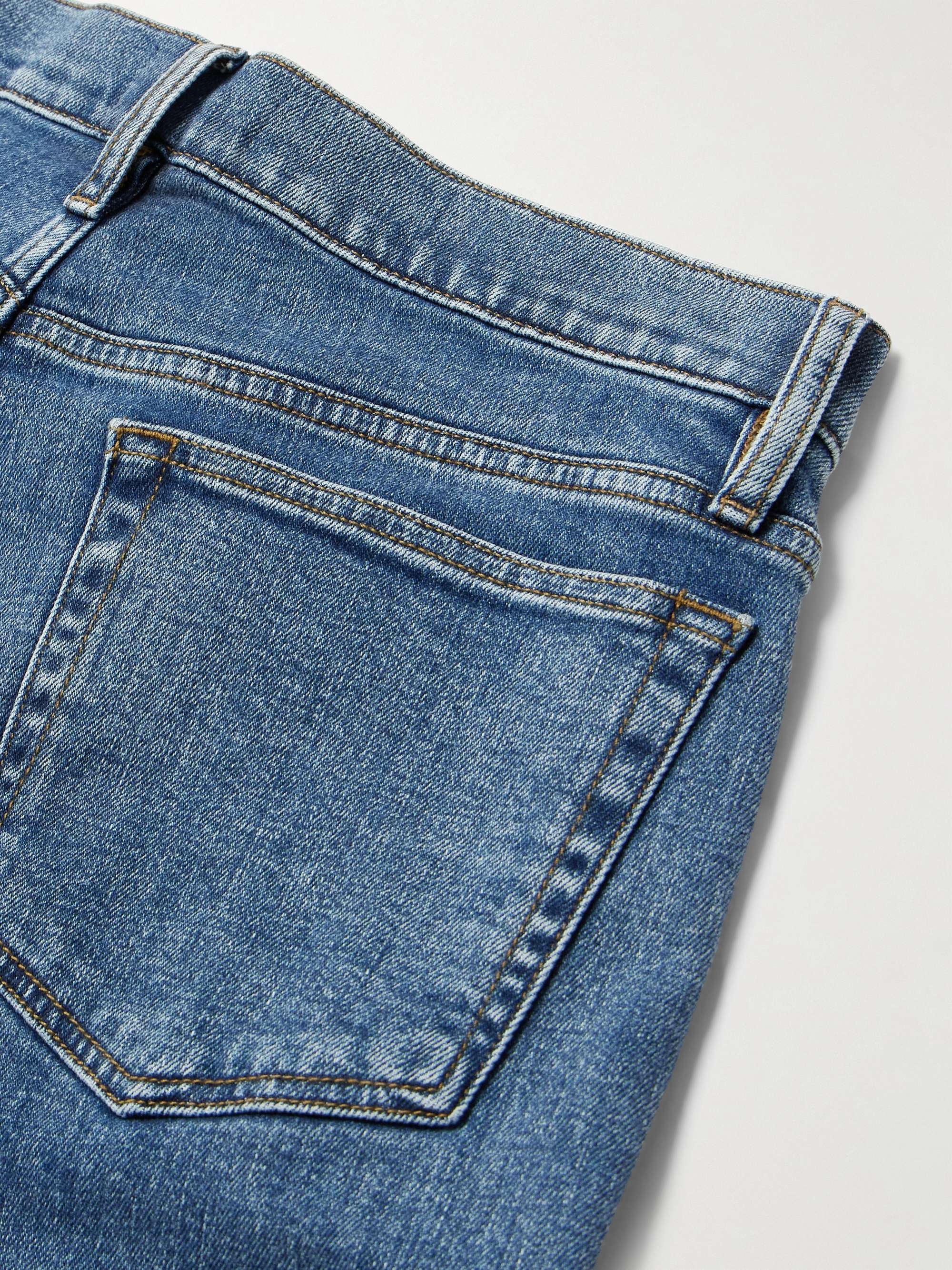 L'Homme Slim-Fit Straight-Leg Jeans view