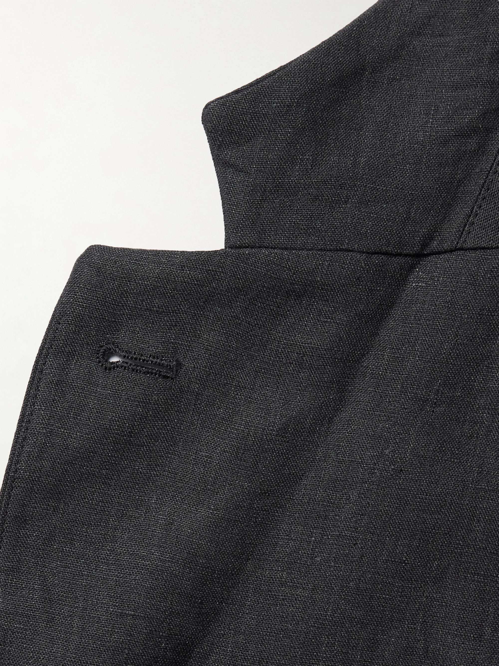 Paulo Unstructured Linen Suit Jacket view