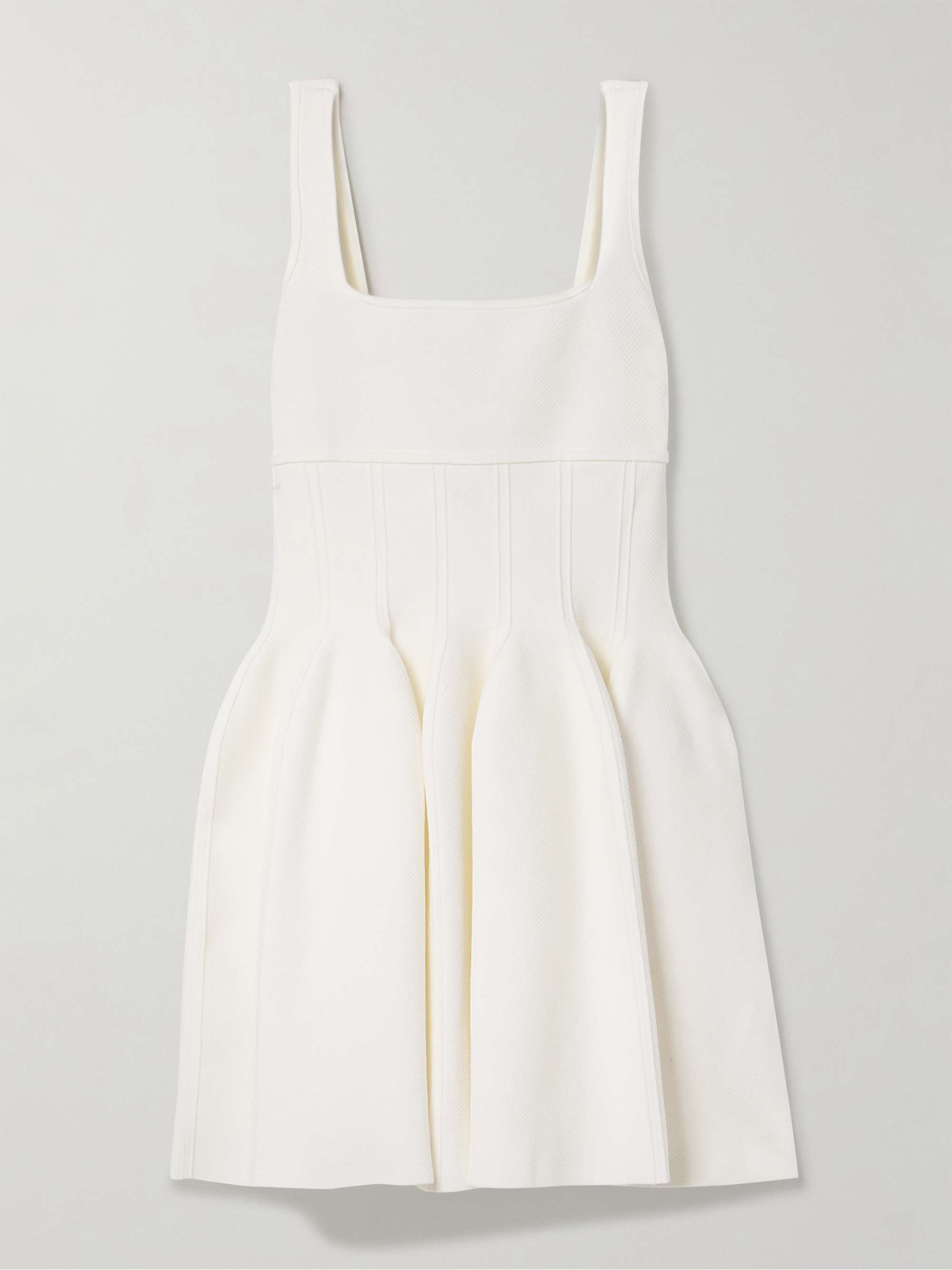 Elektra stretch-piqué mini dress view