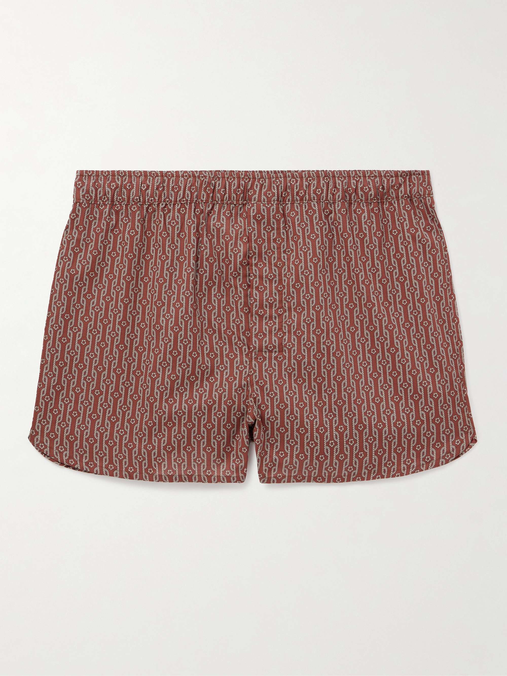 Nelson 103 Printed Cotton Boxer Shorts view