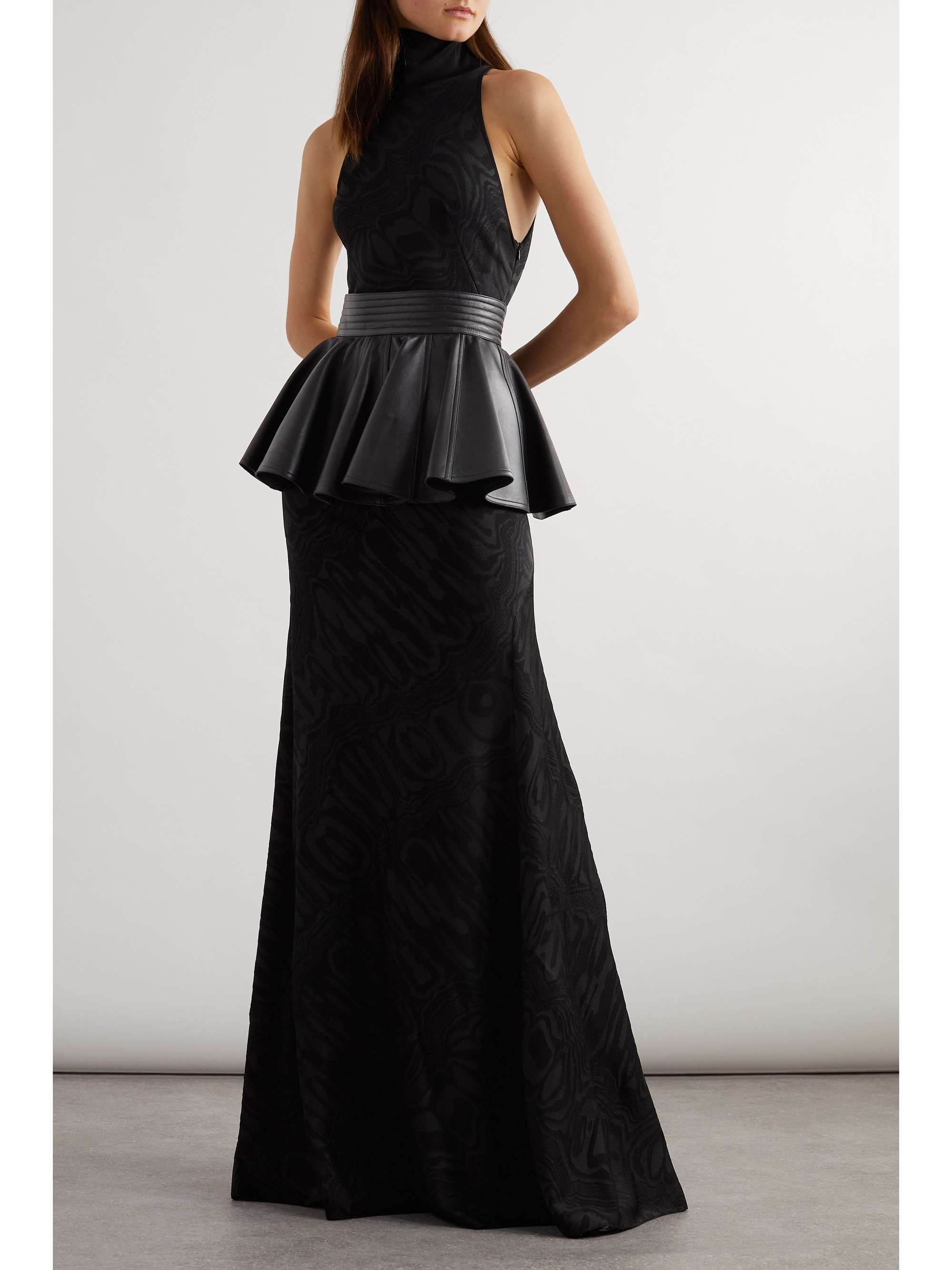 Archetypes jacquard-knit gown view