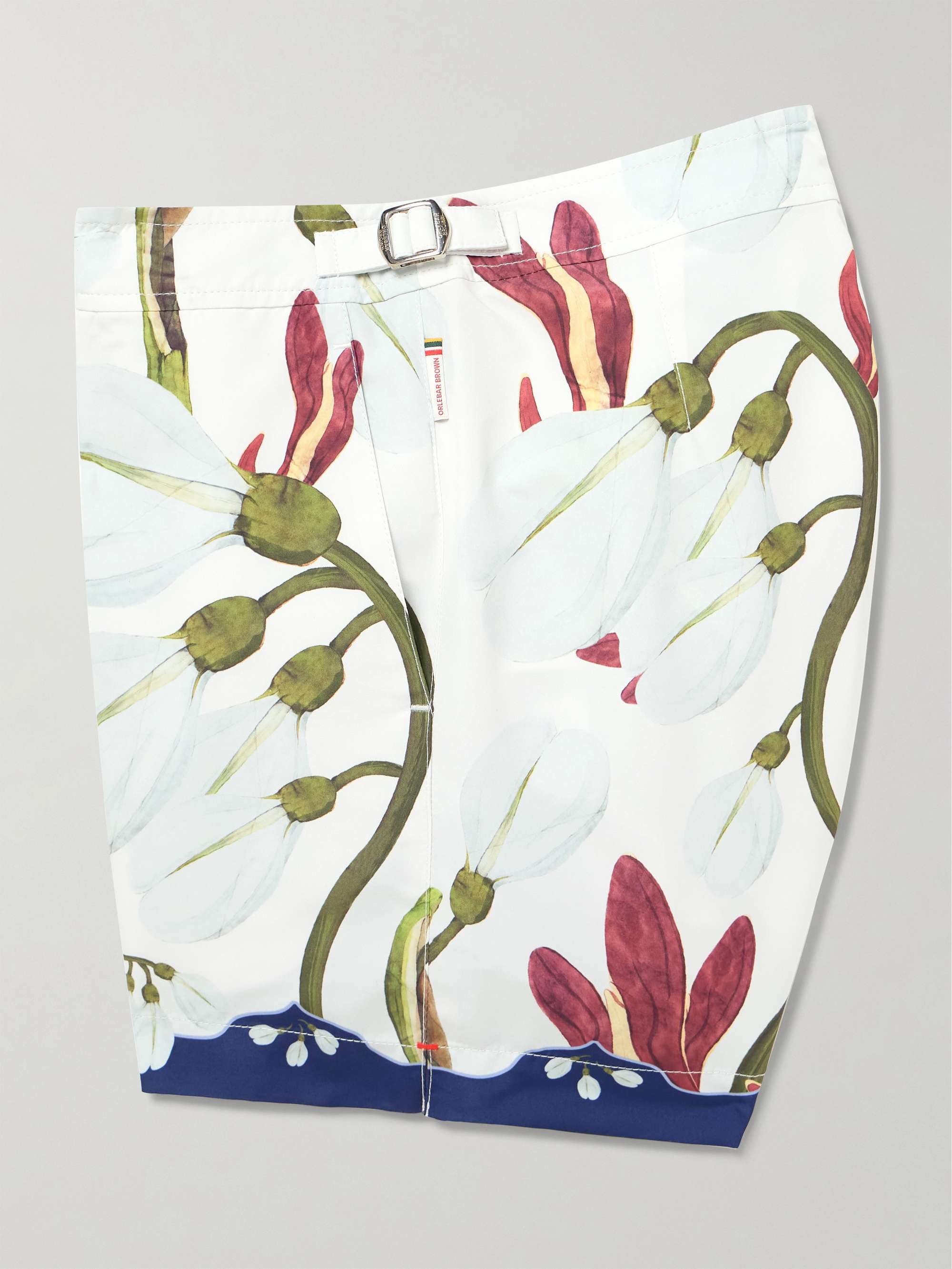 Setter Straight-Leg Short-Length Printed Recycled Swim Shorts view