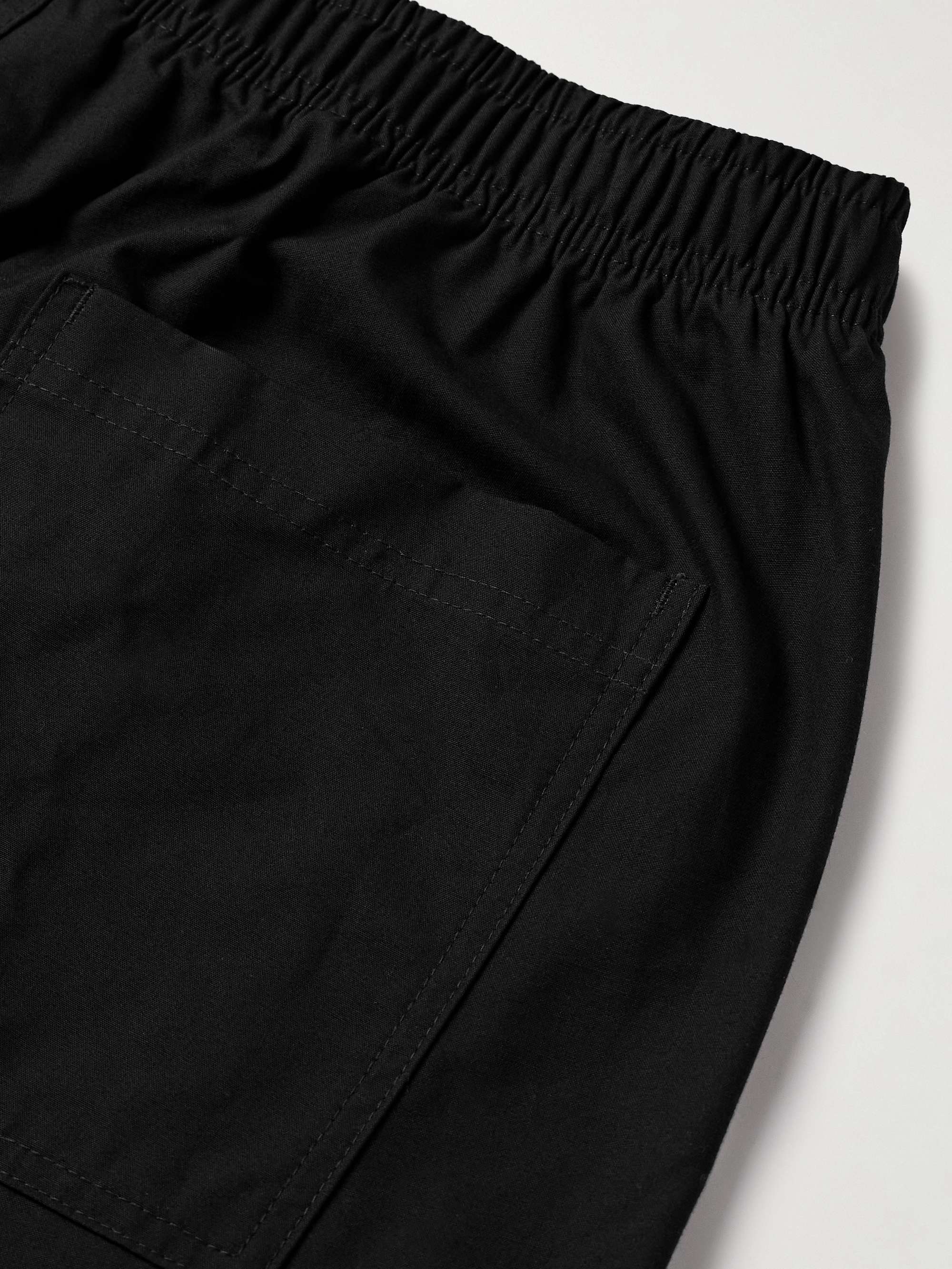 Club Barcelona Tapered Cotton-Poplin Drawstring Trousers view