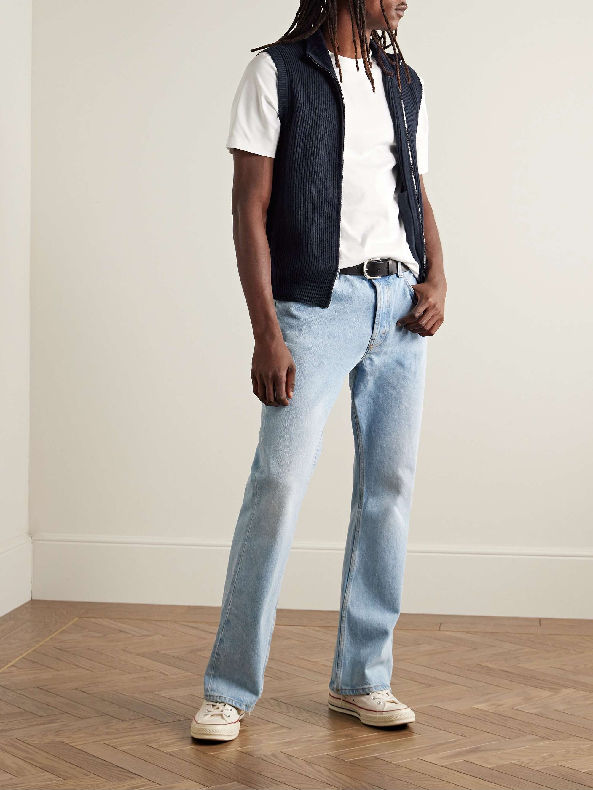 Ribbed Cashmere Gilet view