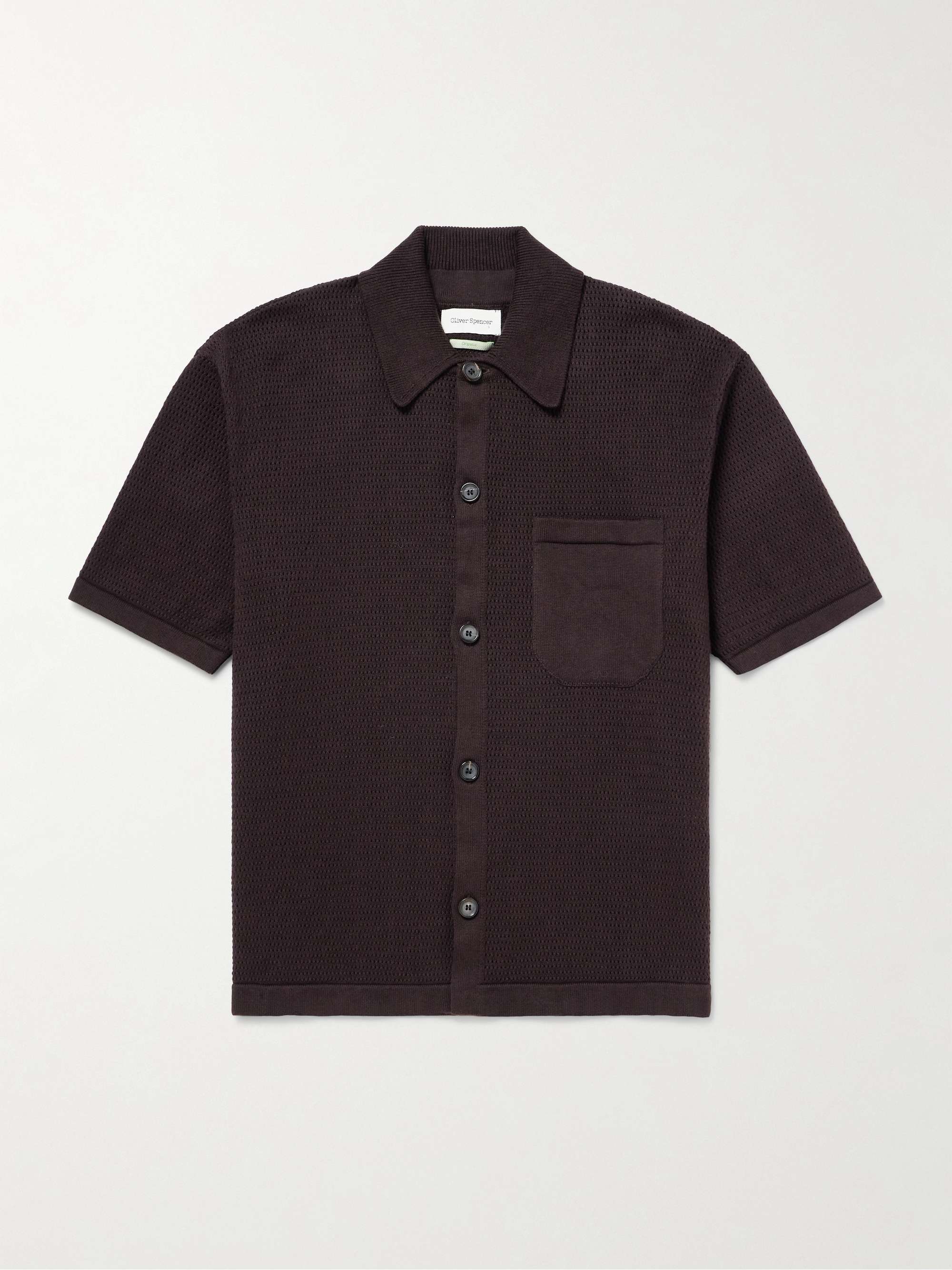 Open-Knit Organic Cotton Shirt view