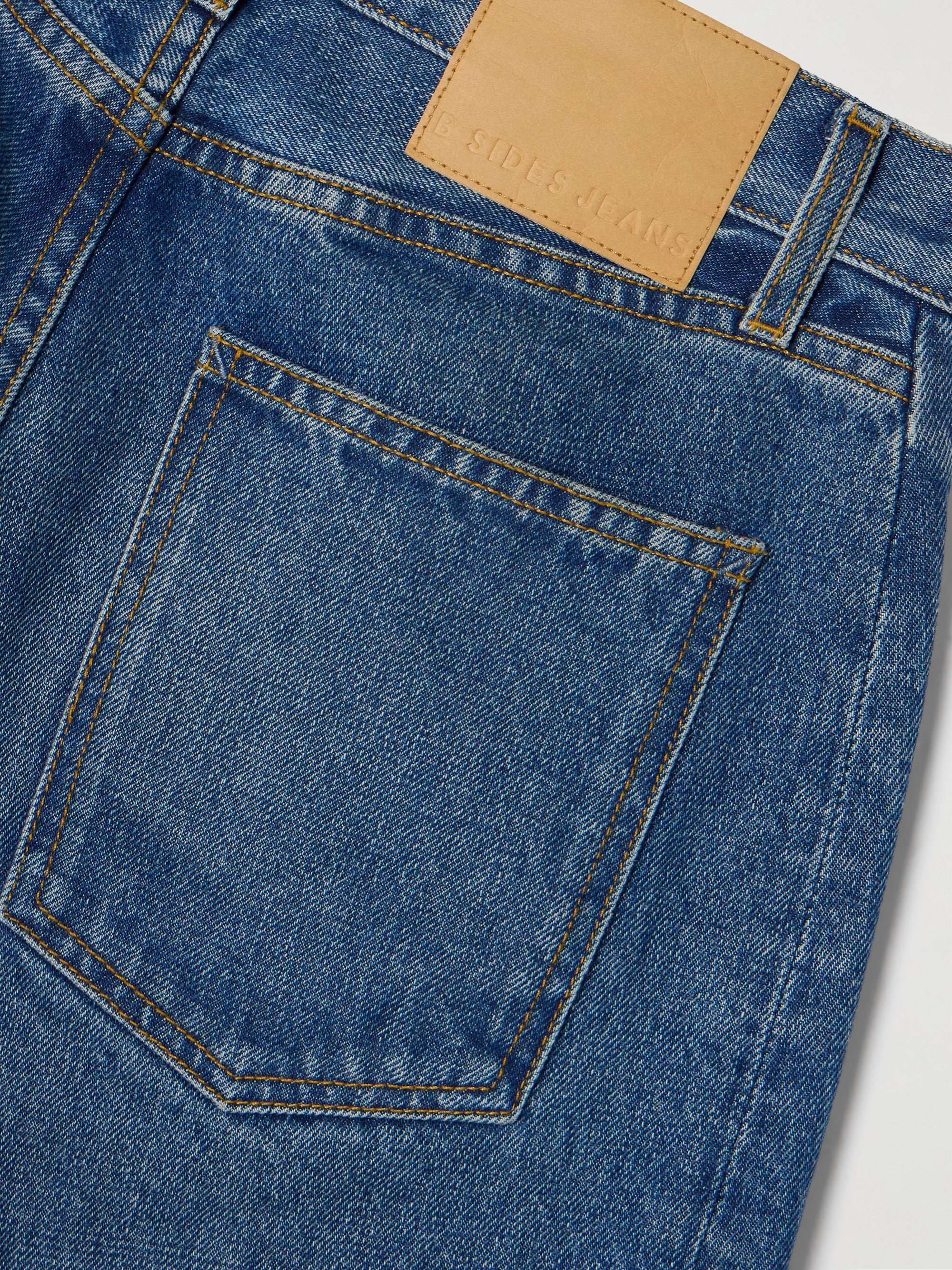 Lasso high-rise wide-leg jeans view